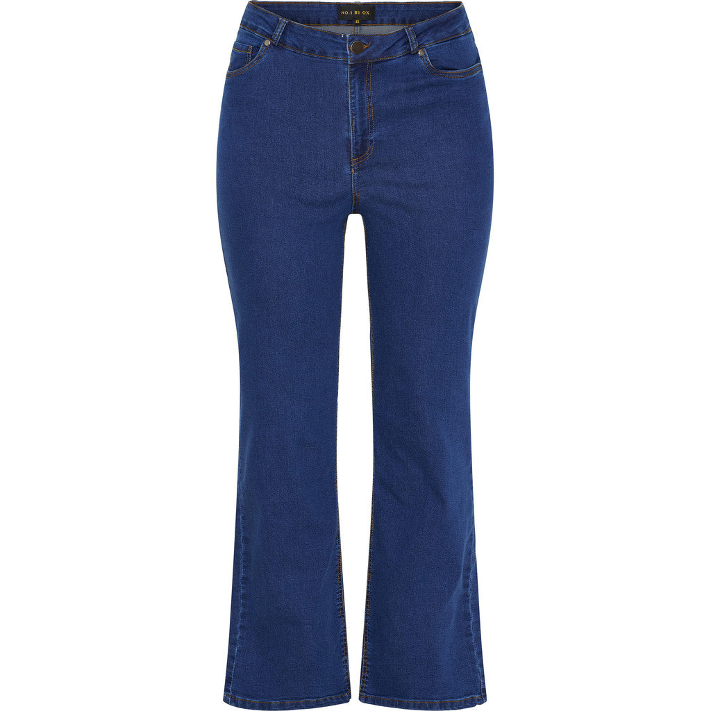 NO. 1 BY OX Jeans med vidde Jeans Blå