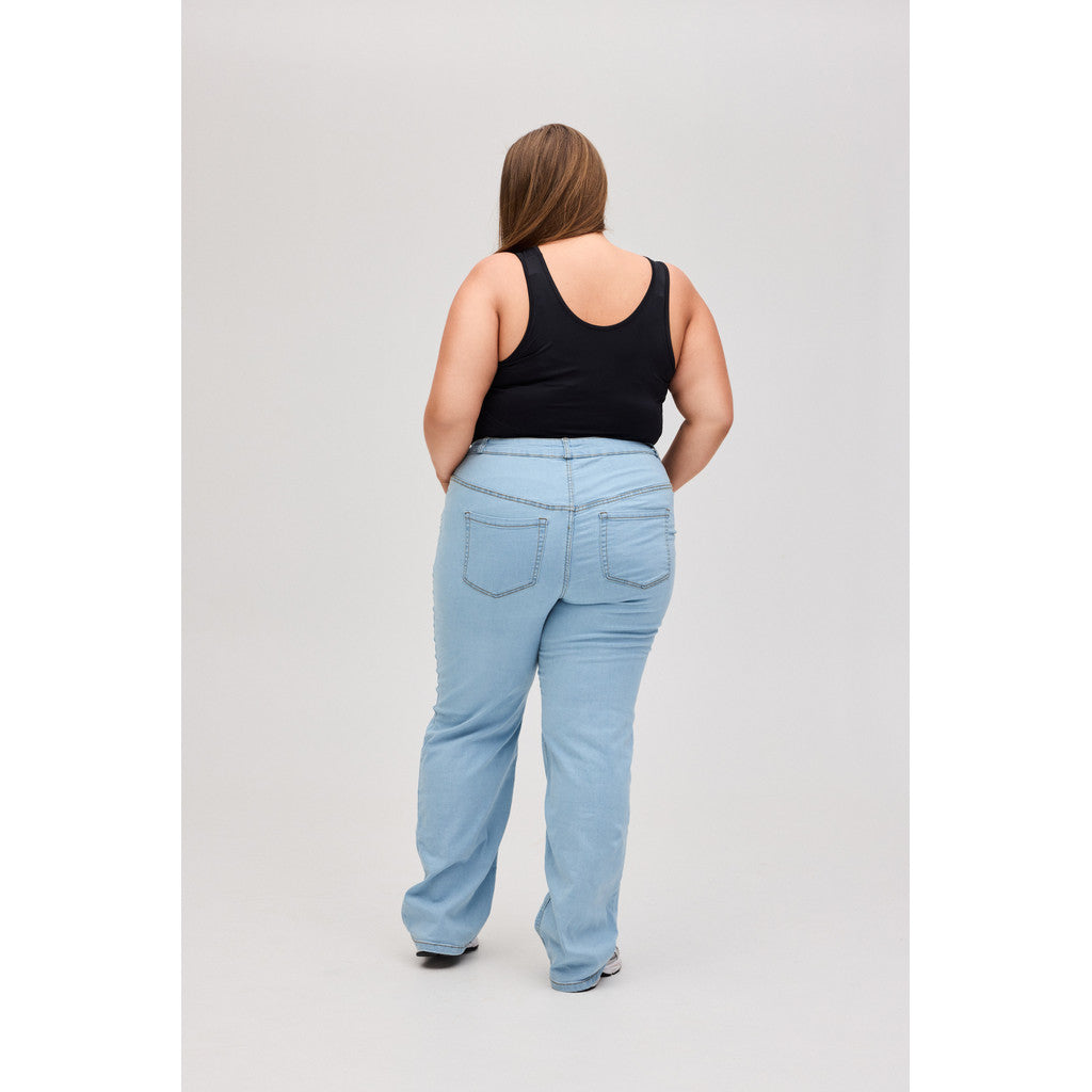 NO. 1 BY OX Jeans med vidde Jeans Light Denim Blue