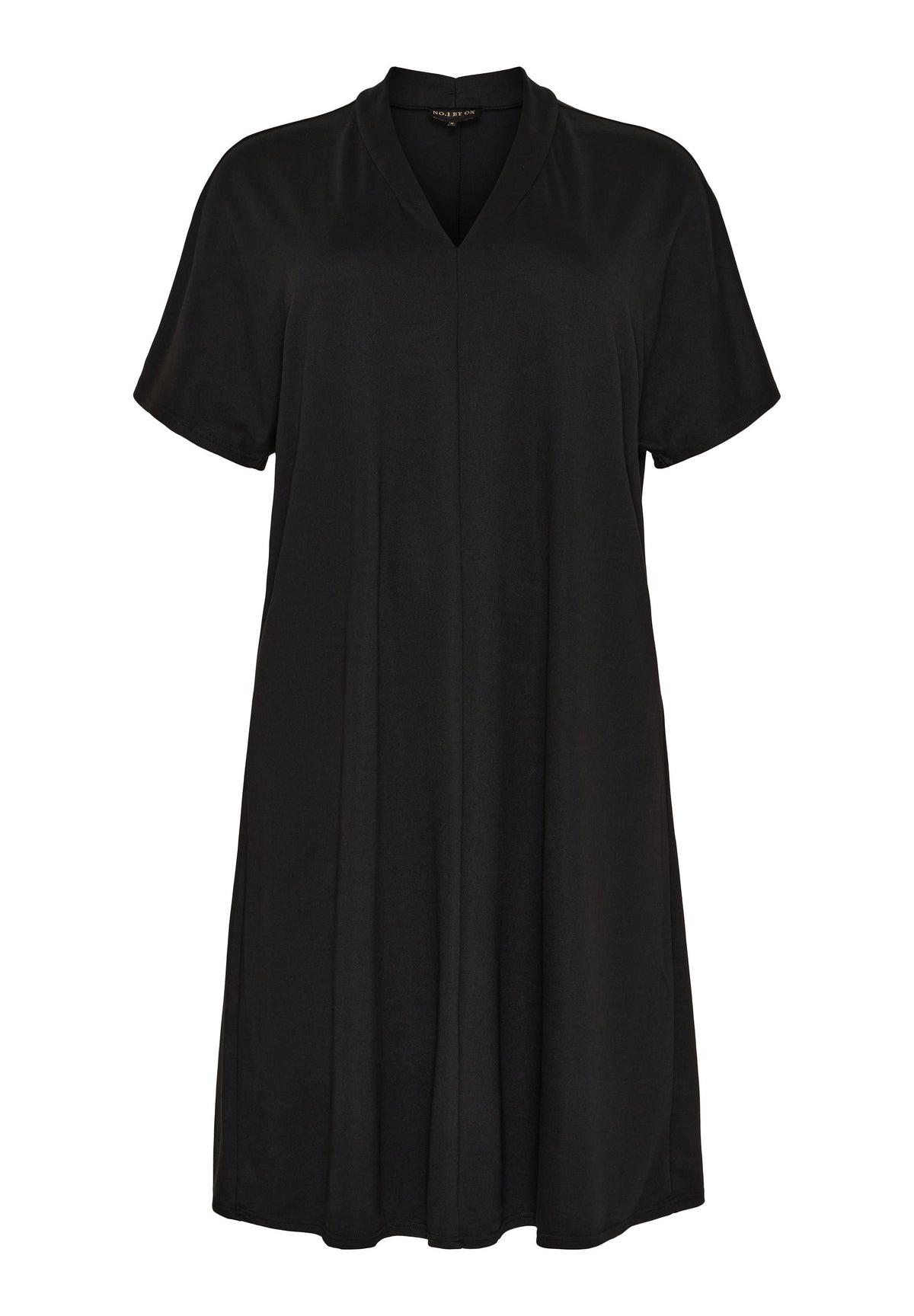 NO. 1 BY OX Kjole med V-udskæring Kjoler Sort