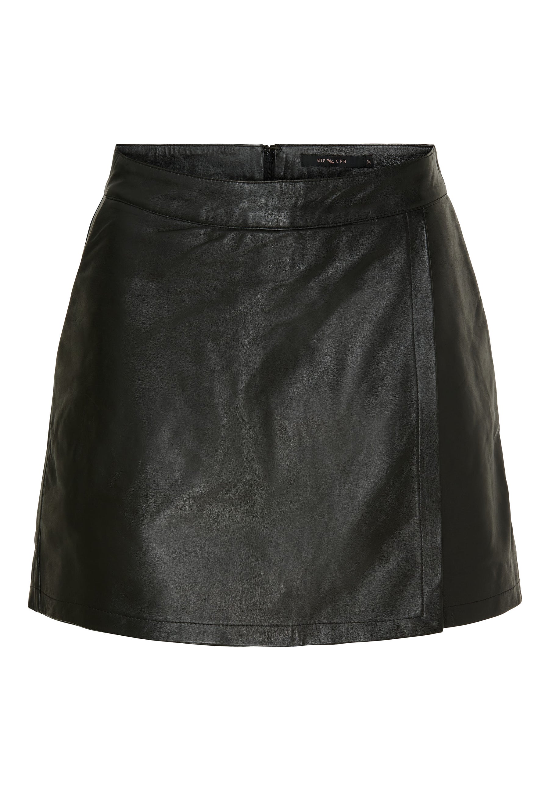 BTFCPH Læder Skorts Shorts Sort