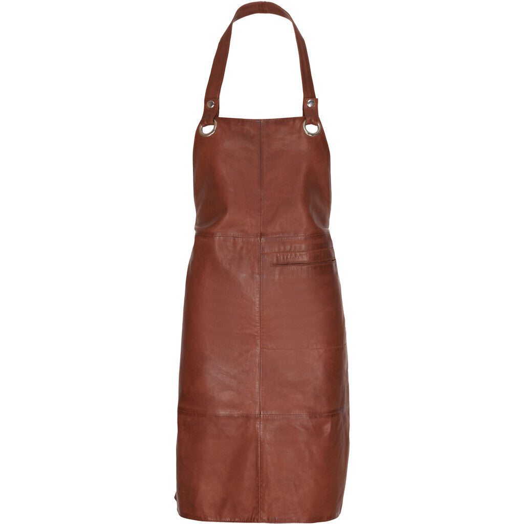 Orchid Læderforklæde Accessories Brun