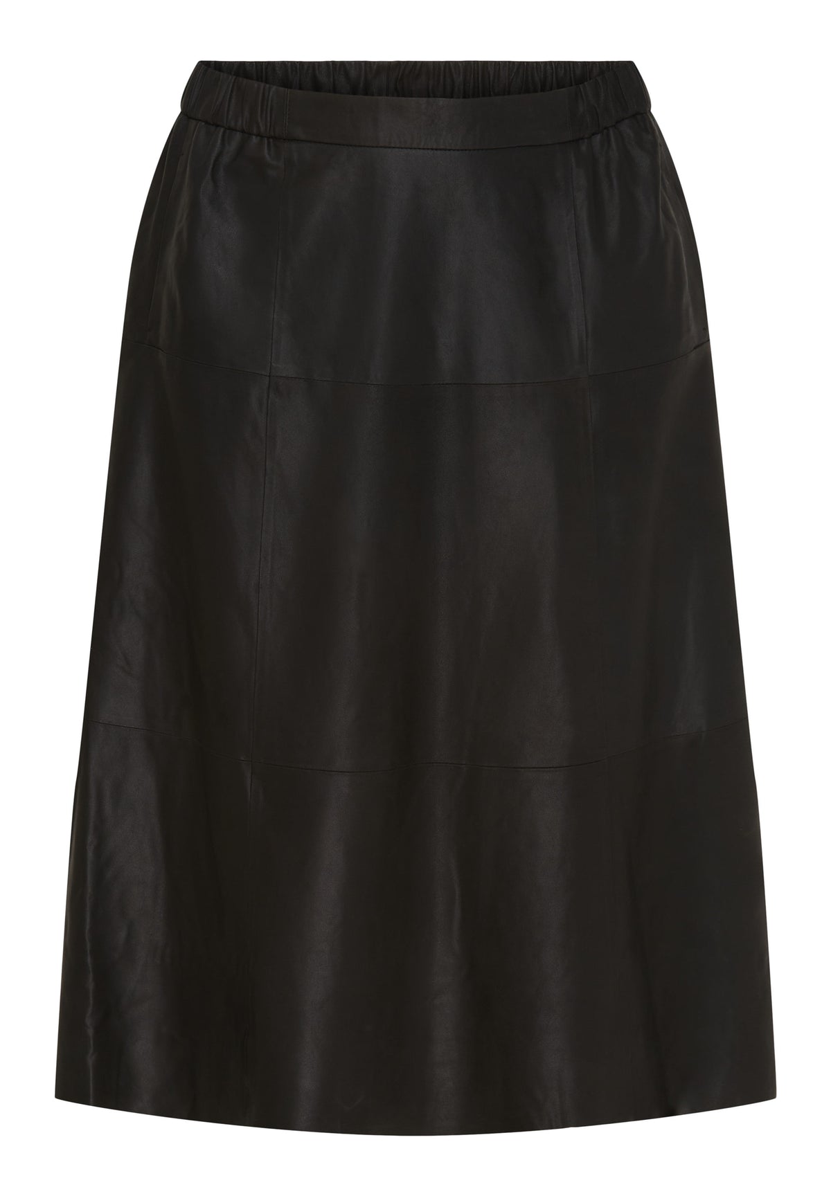 NO. 1 BY OX Lang A-shape nederdel (str. 50-56) Nederdele Sort