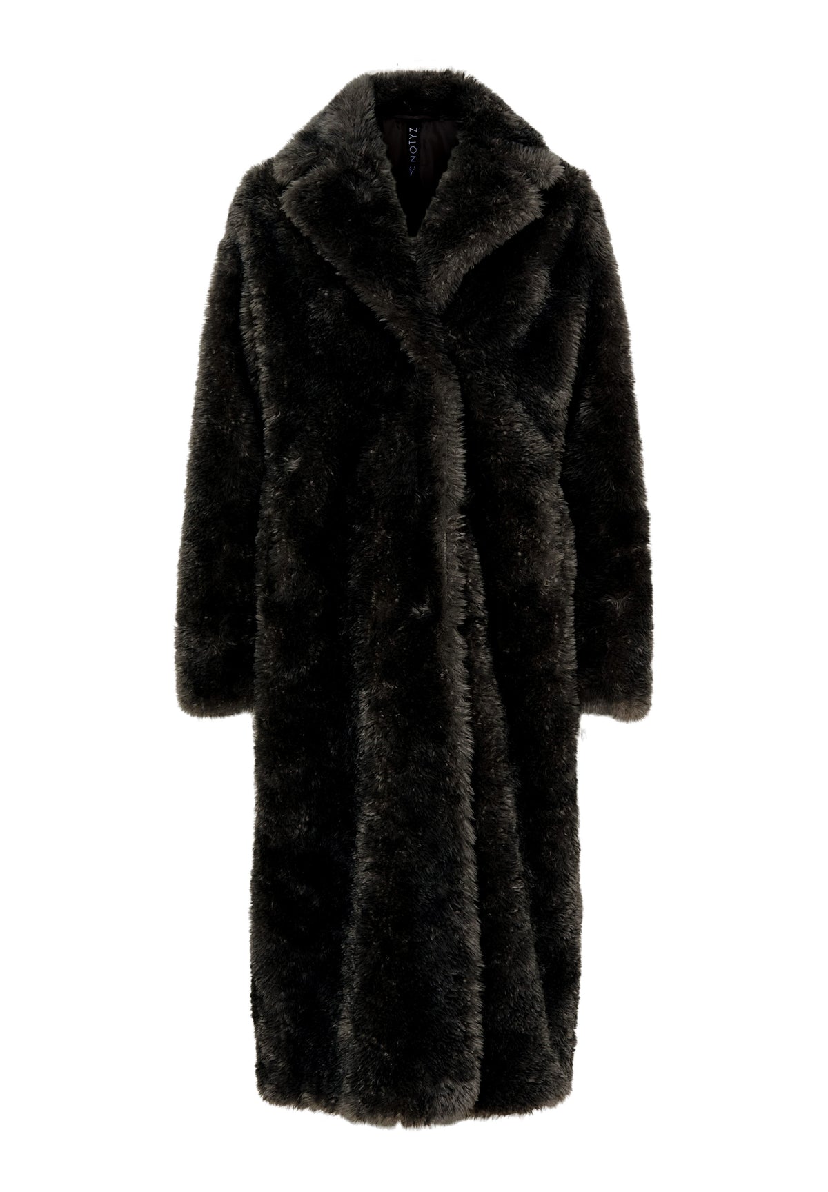 NOTYZ Lang faux fur frakke Jakker Sort
