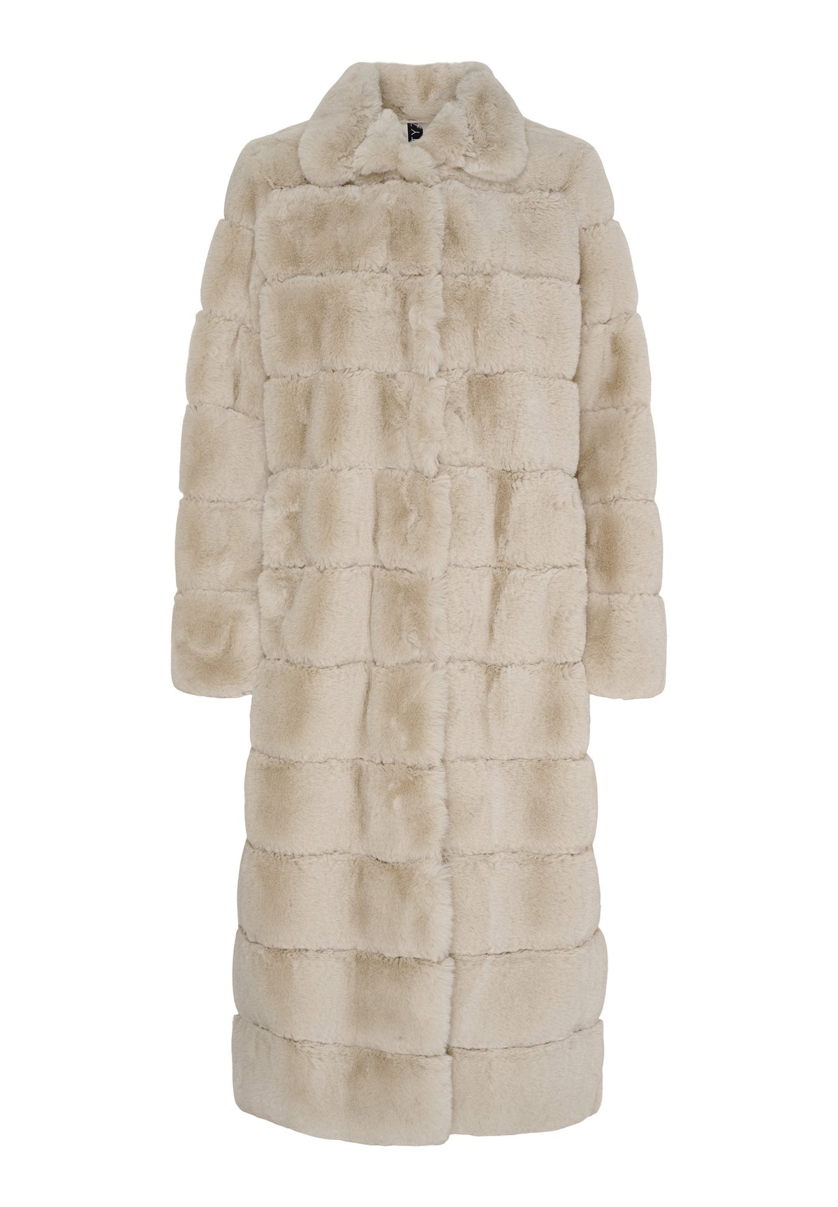NOTYZ Lang faux fur frakke Jakker Beige