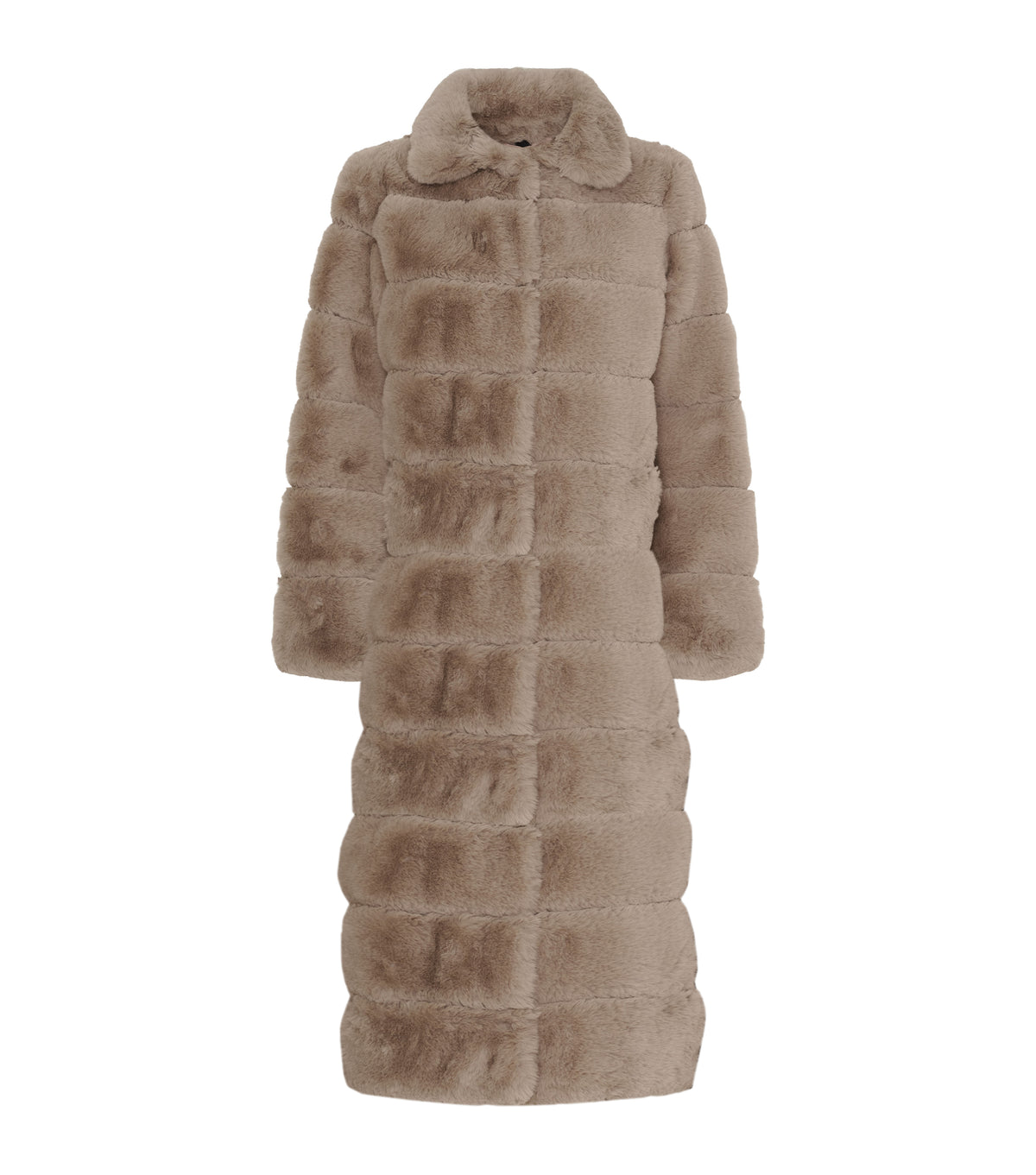 NOTYZ Lang faux fur frakke Jakker Beige