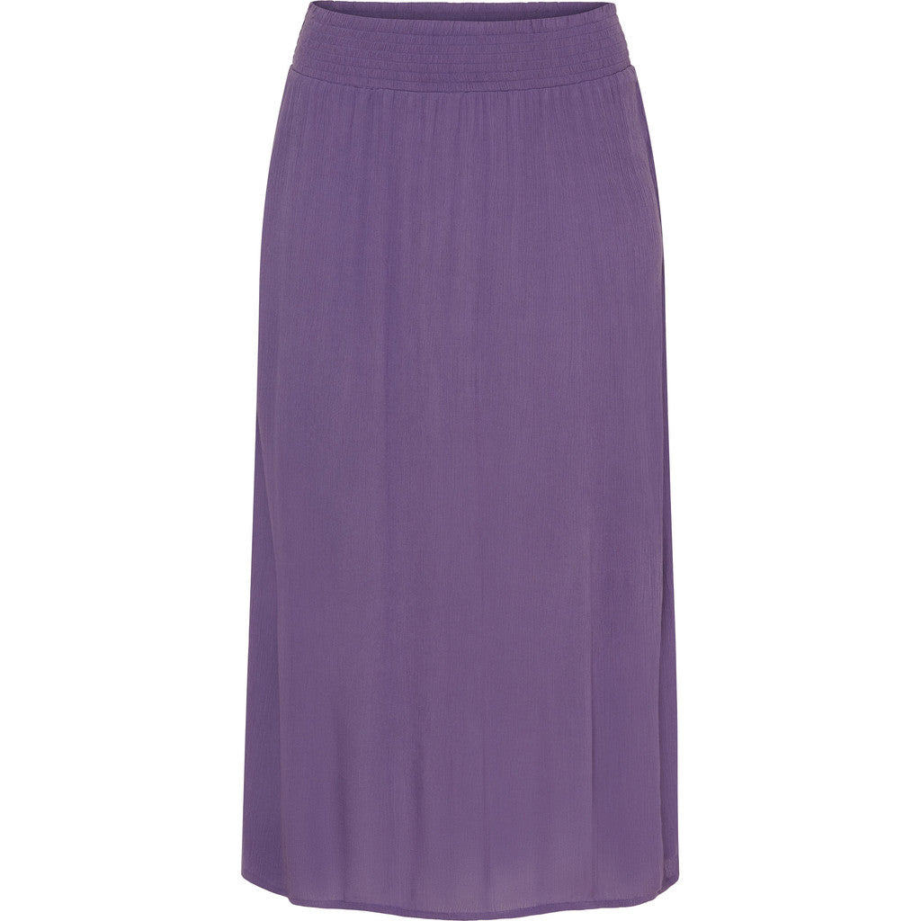 NO. 1 BY OX Lang nederdel med smock i taljen Nederdele Purple Sage