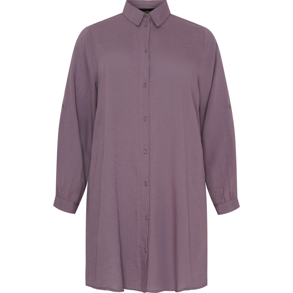 NO. 1 BY OX Lang skjorte Kjoler Purple Sage