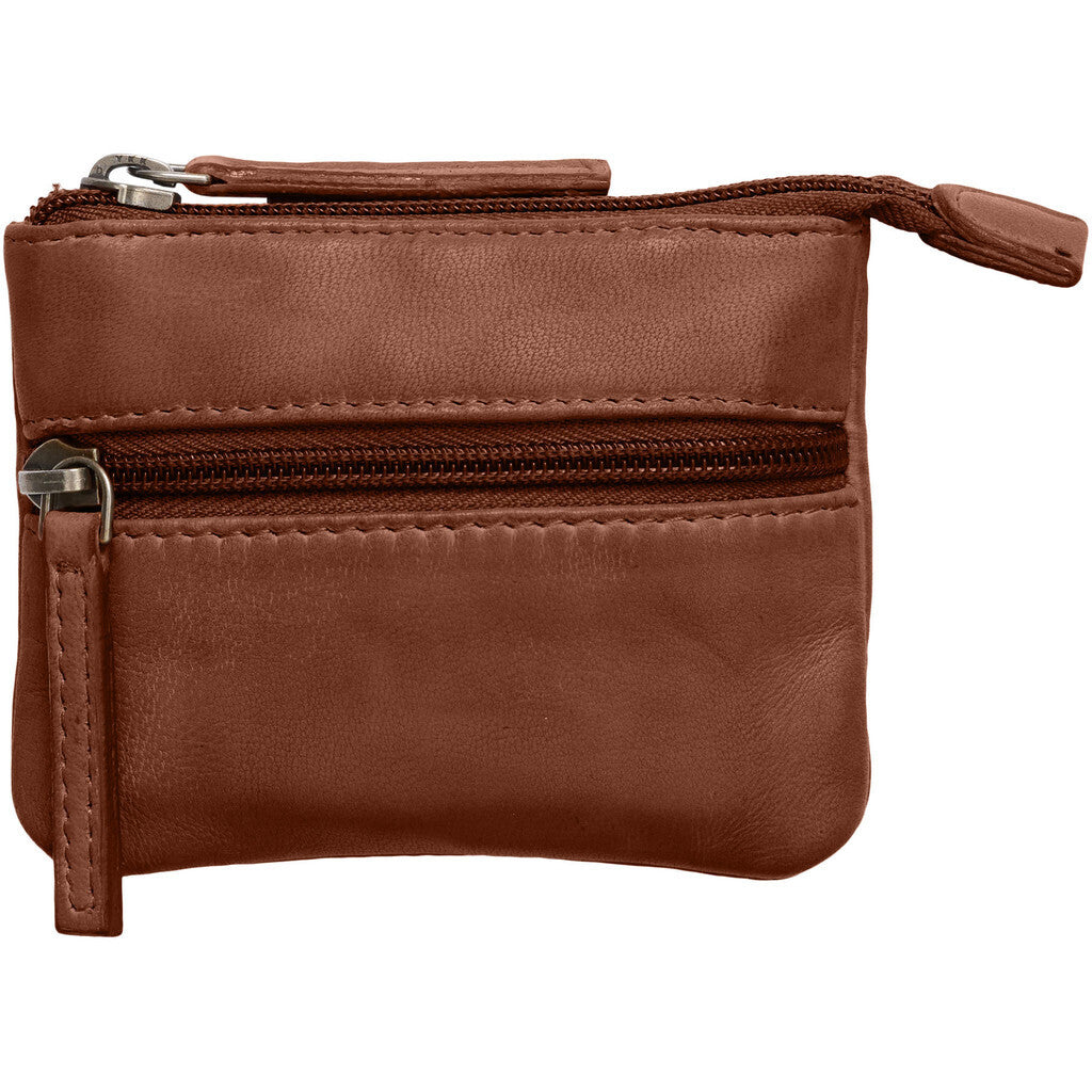 Orchid Lille pung med lynlås Tasker Brun