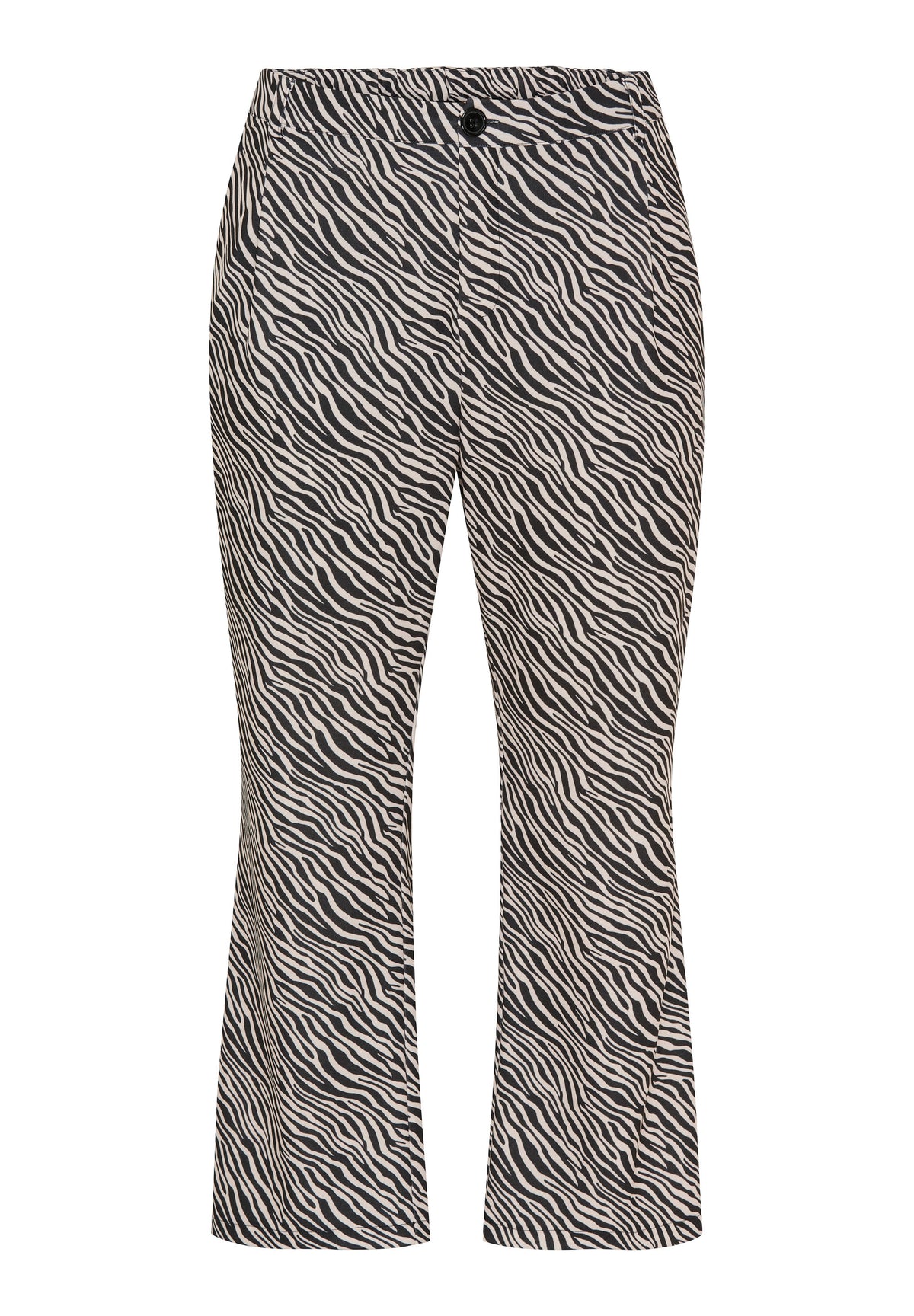 NO. 1 BY OX Bukser med dyreprint Blazers Off White / Black Zebra Print