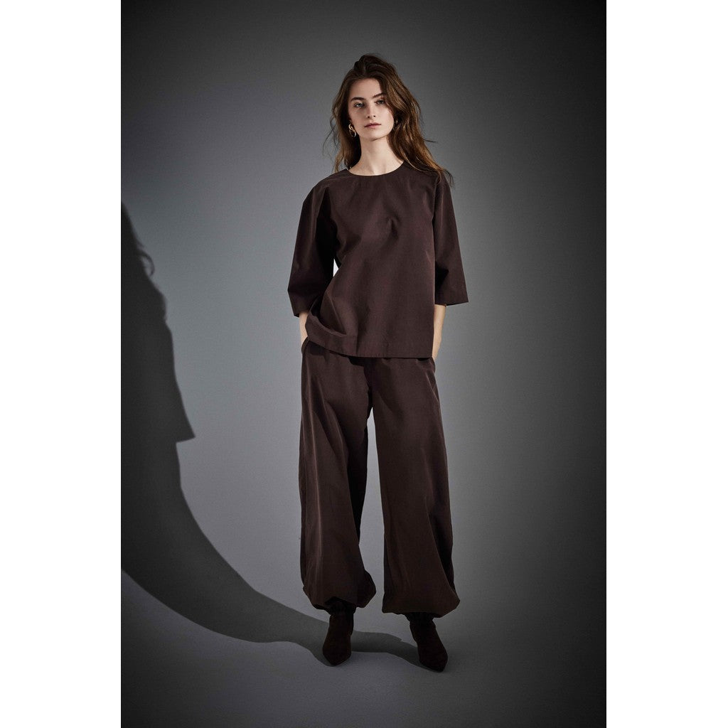 NOTYZ NOTAIPEI Blouse Bluser Brun
