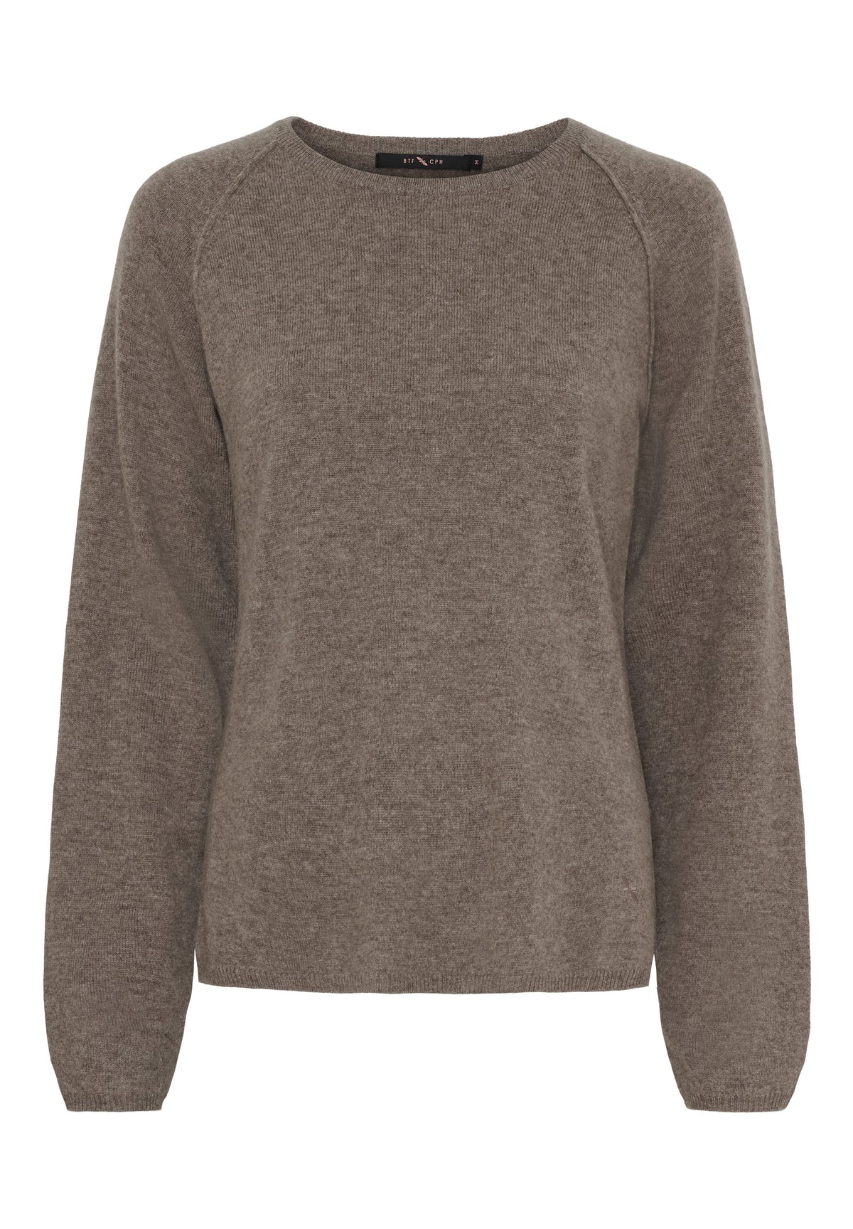 BTFCPH Pullover i cashmere blanding Pullovers Ash Brown Melange