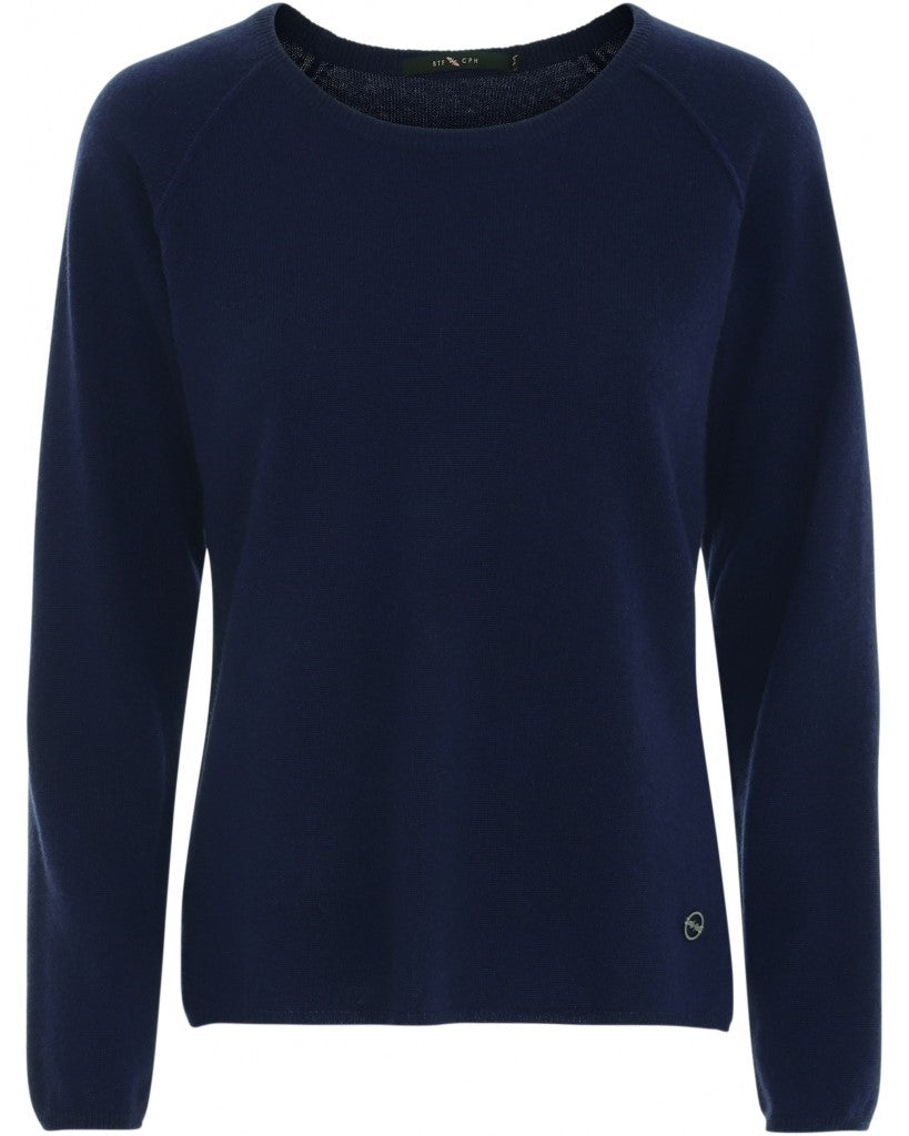 BTFCPH Pullover i cashmere blanding Pullovers Blå