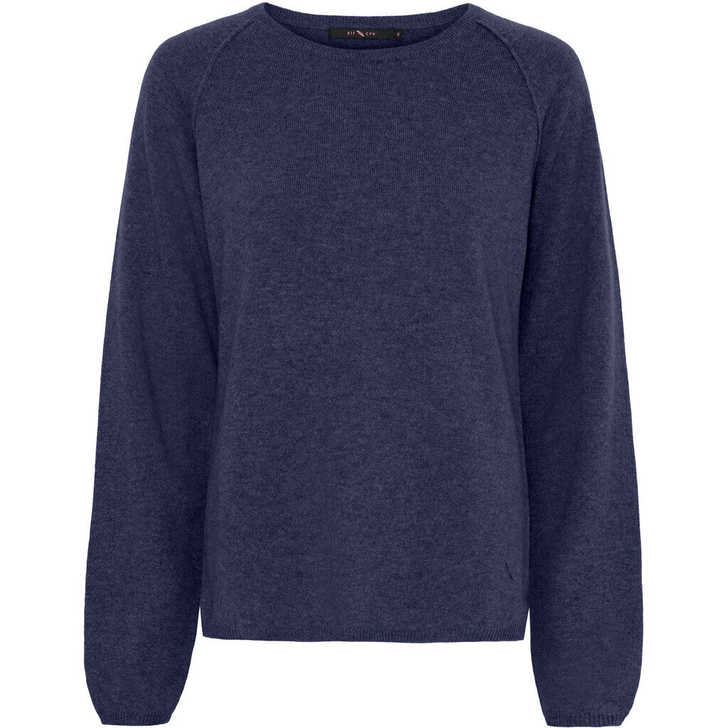 BTFCPH Pullover i cashmere blanding Pullovers Blå