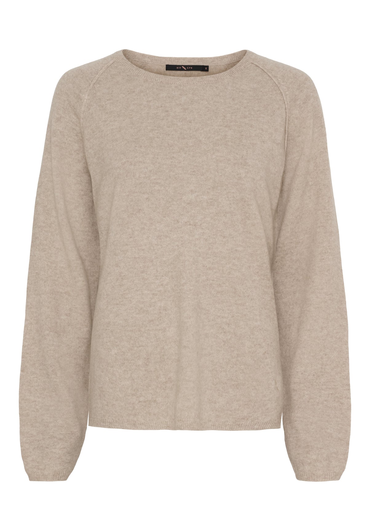BTFCPH Pullover i cashmere blanding Pullovers Cream Melange