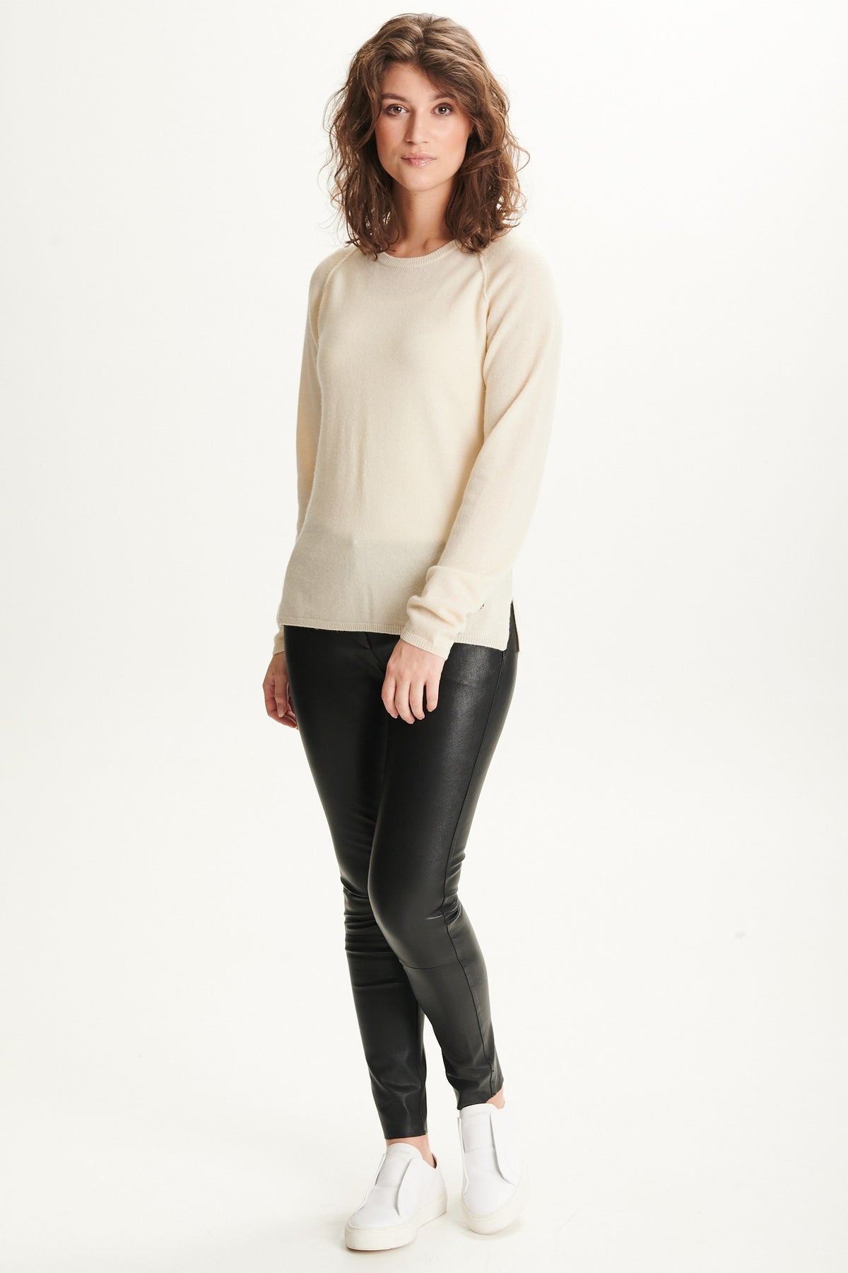 BTFCPH Pullover i cashmere blanding Pullovers Hvid