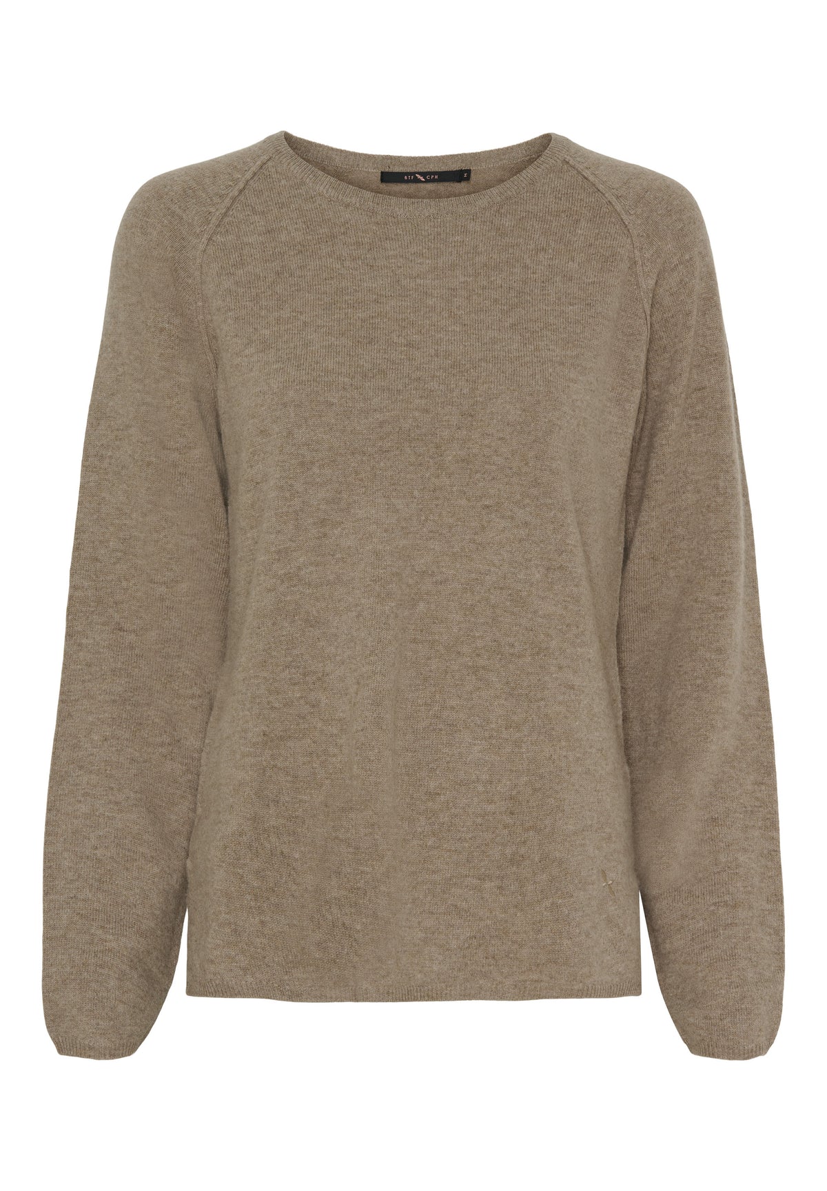 BTFCPH Pullover i cashmere blanding Pullovers Taupe Melange