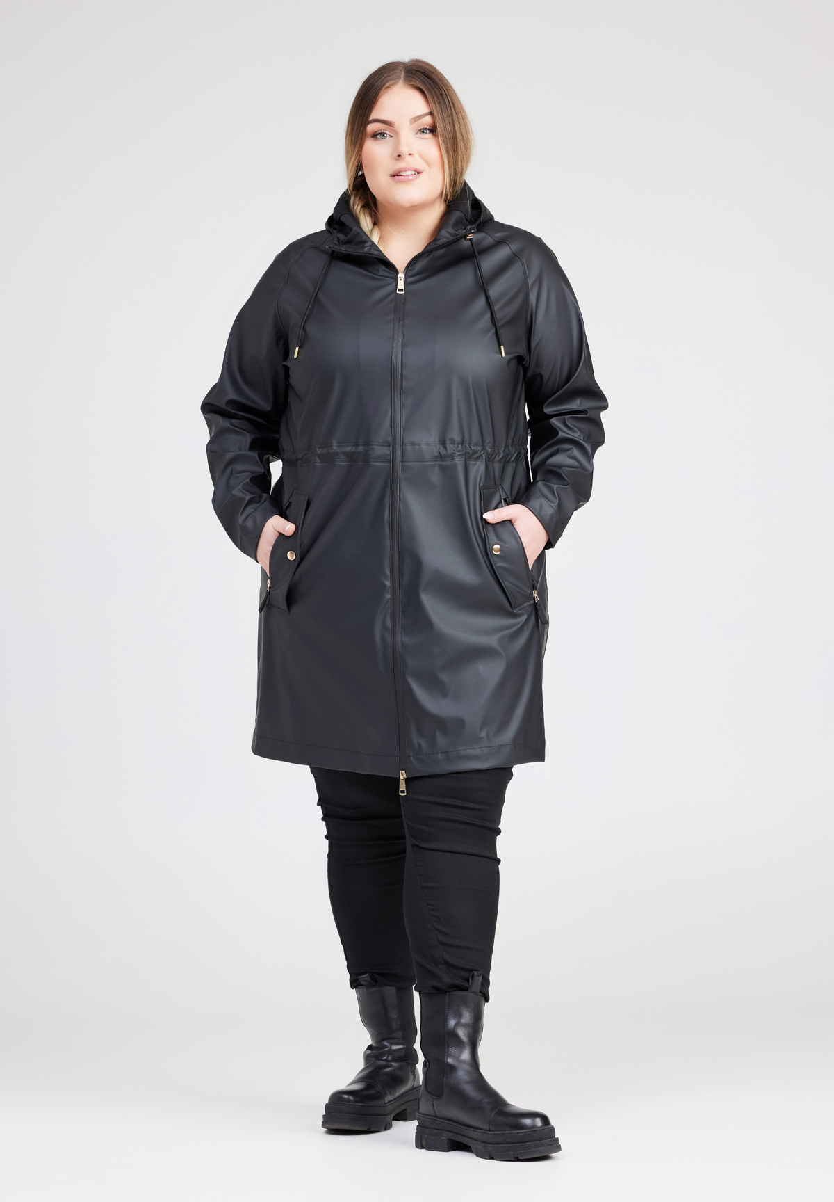 NO. 1 BY OX Regnjakke Frakker Sort