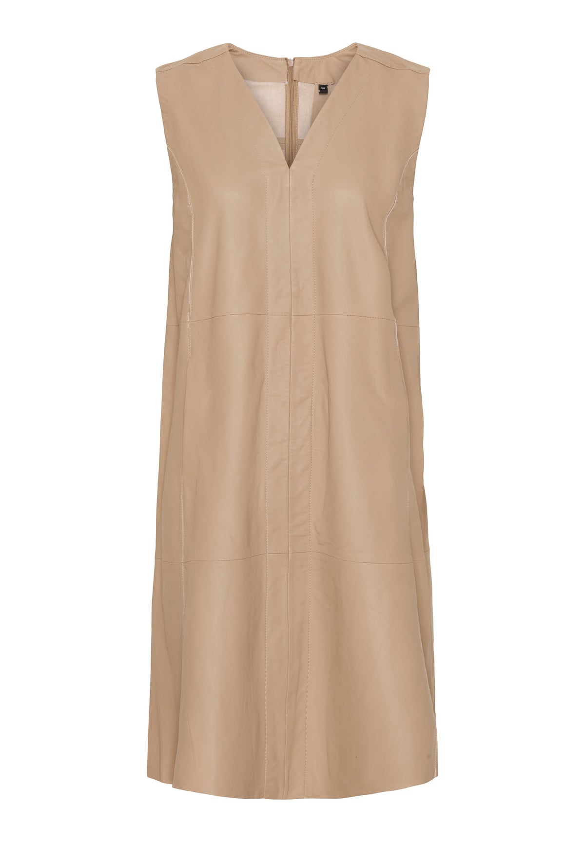 NOTYZ Skindkjole uden ærmer Kjoler Beige