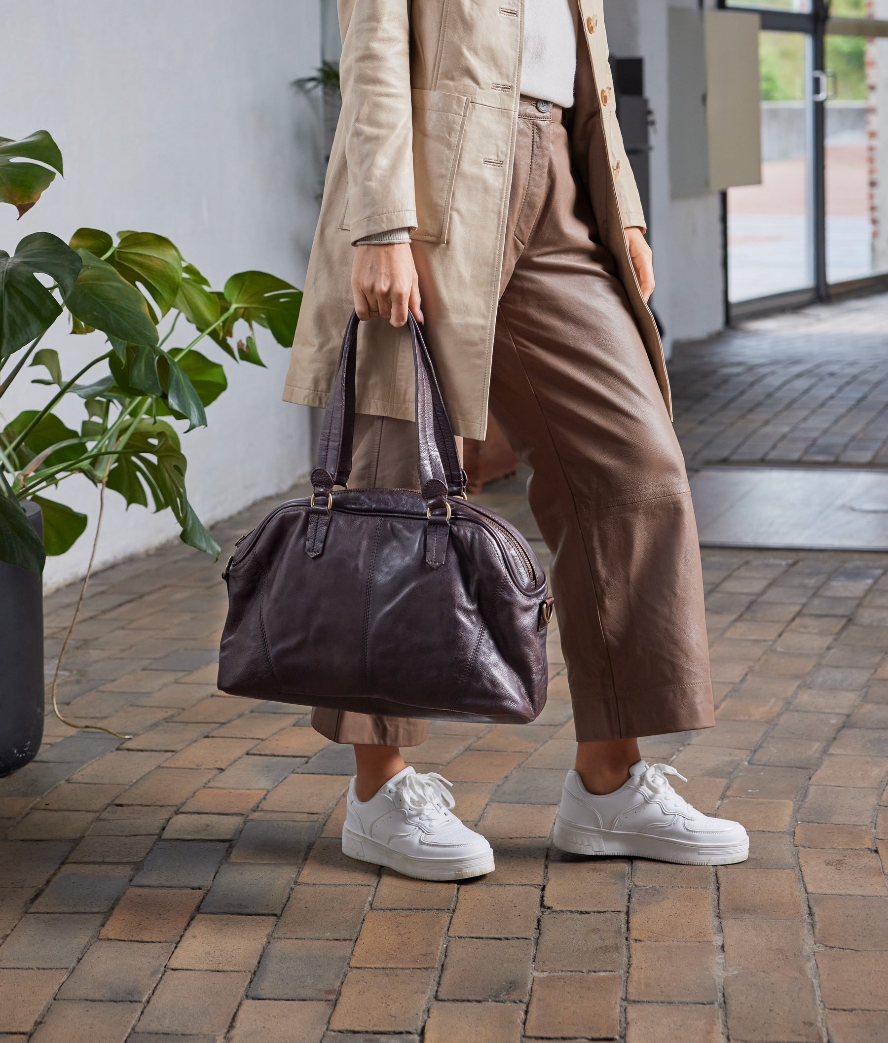 BTFCPH Skuldertaske Tasker Brown