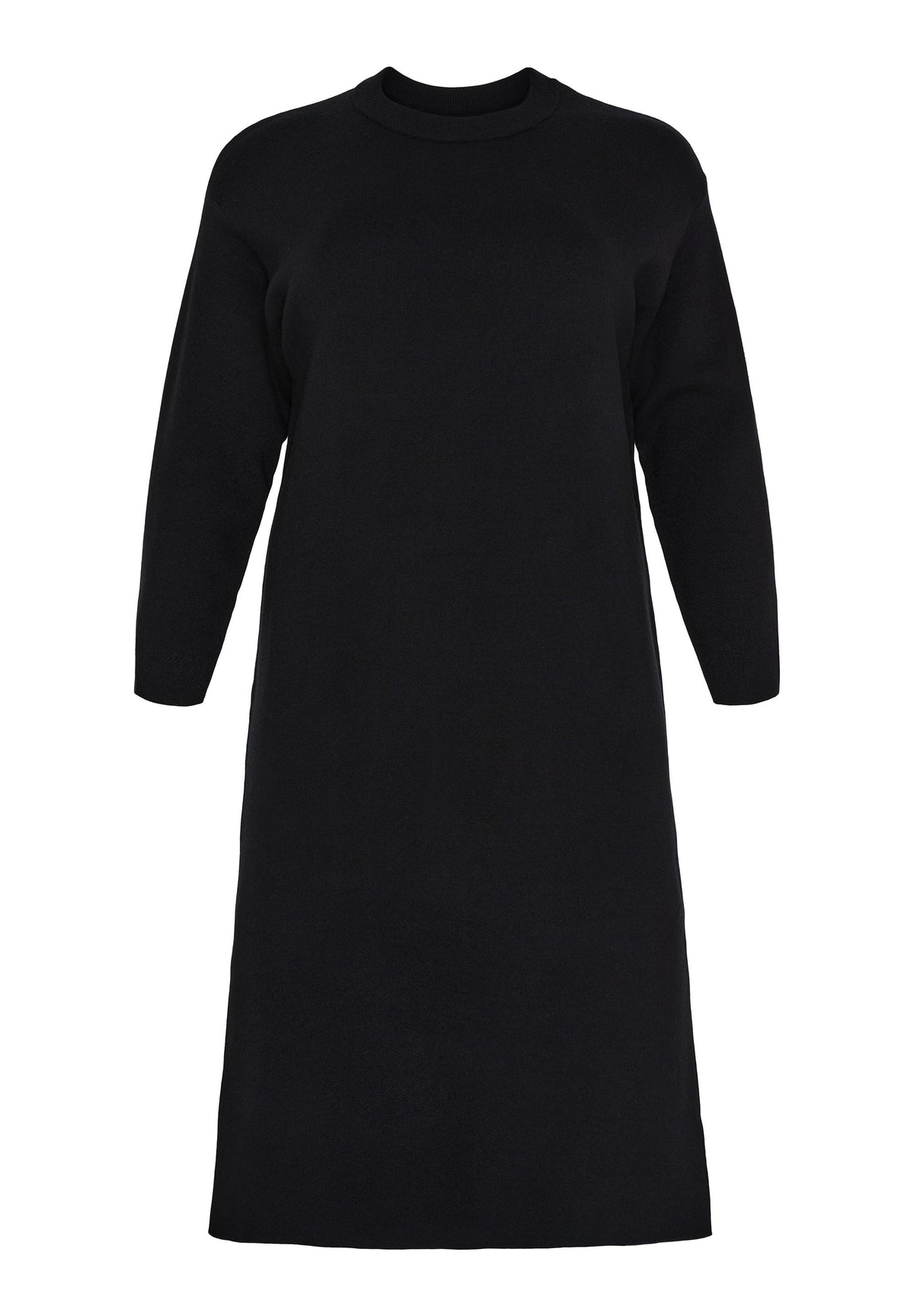 NO. 1 BY OX Strikket kjole Kjoler Sort