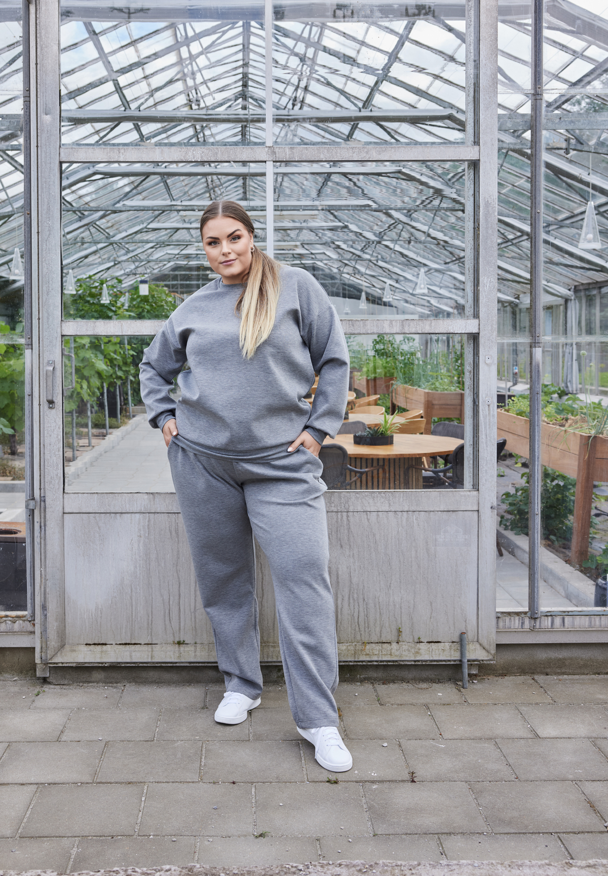 NO. 1 BY OX Sweatshirt Sweat Grå