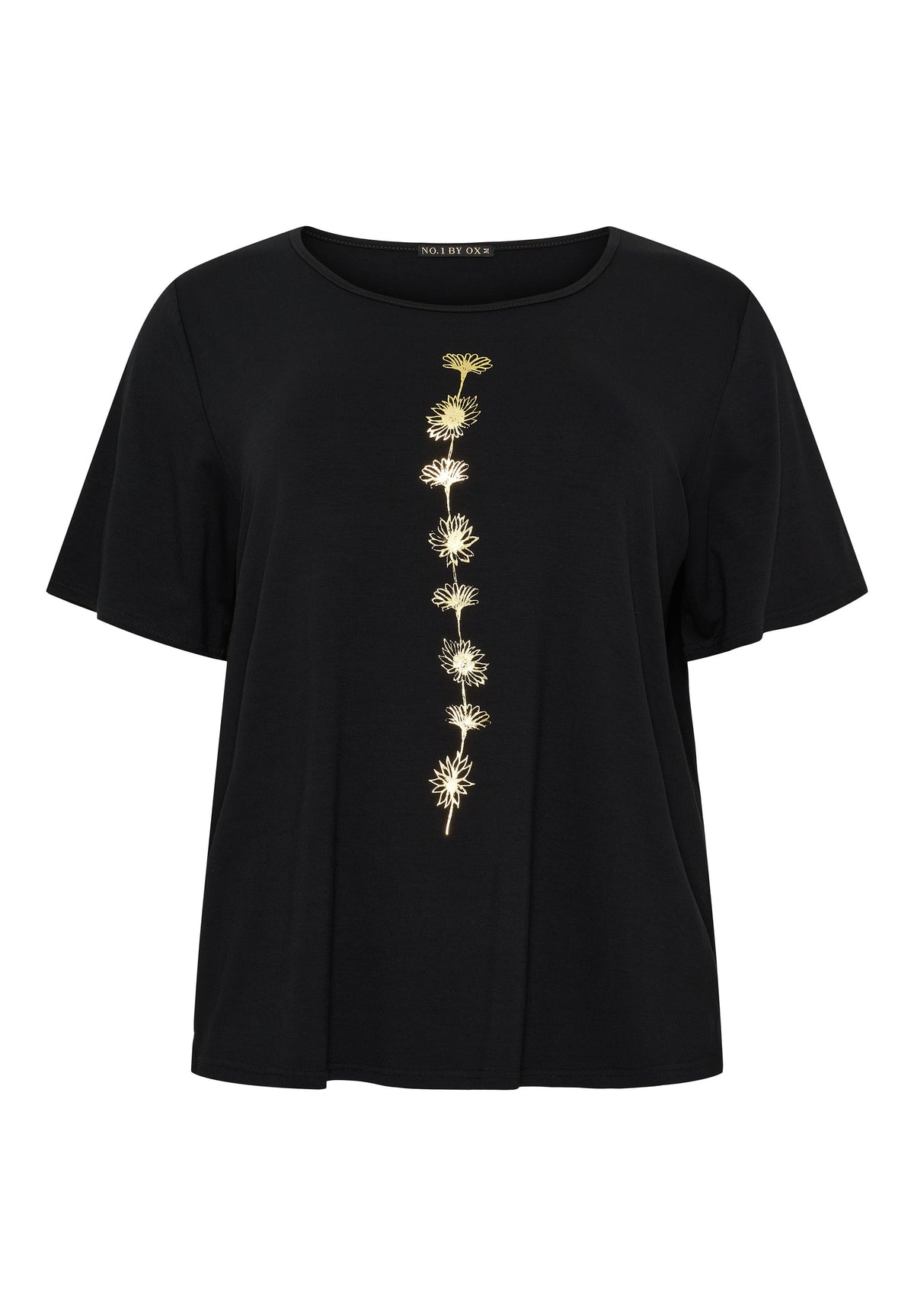 NO. 1 BY OX T-shirt T-shirts Sort