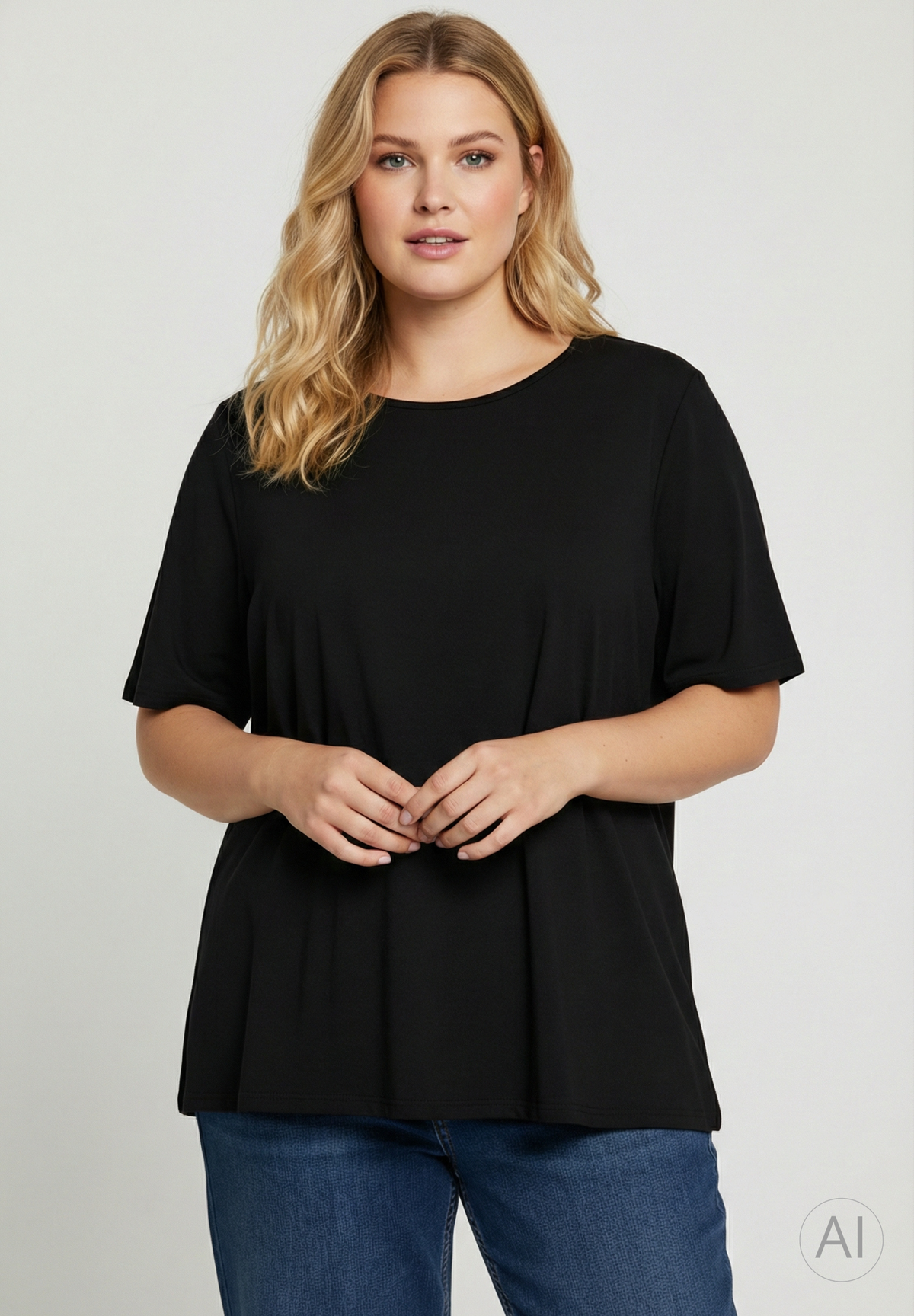 NO. 1 BY OX T-shirt T-shirts Sort
