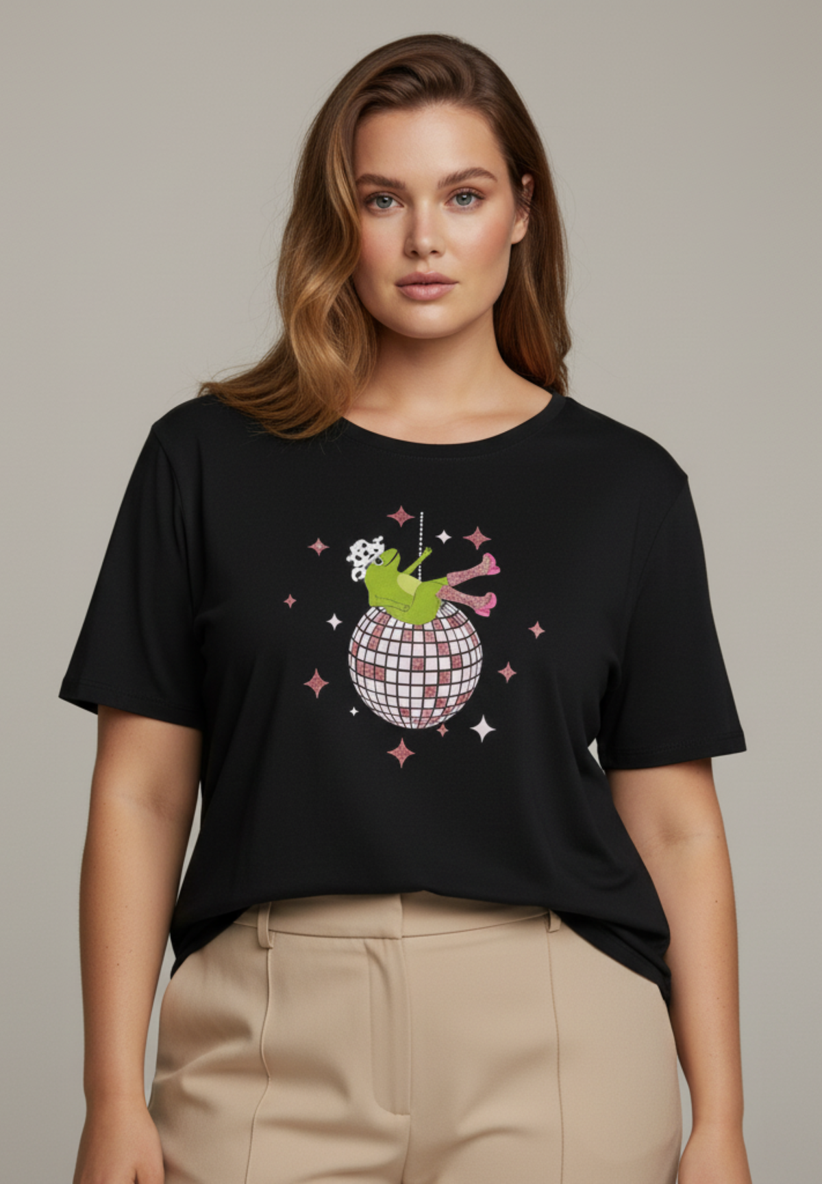 NO. 1 BY OX T-shirt med print T-shirts Sort