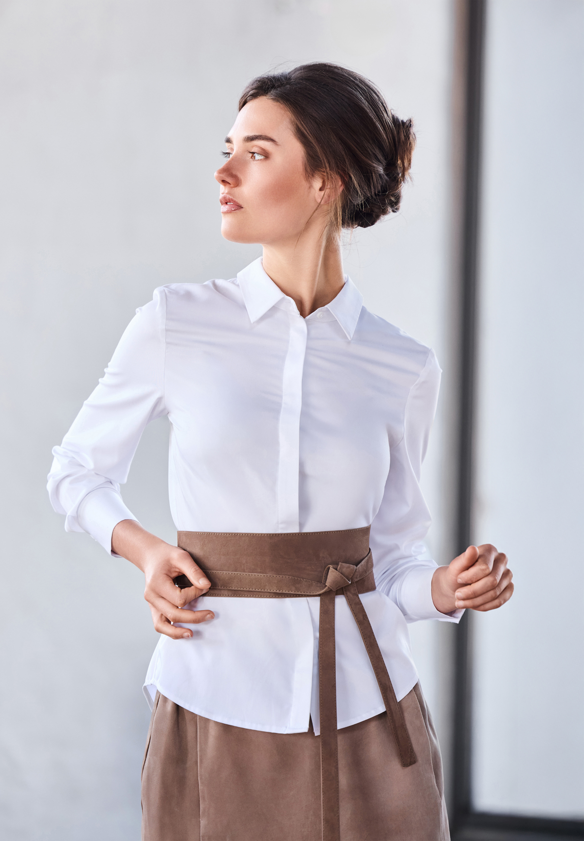 BTFCPH Taljebælte i ruskind Belts Nude Brown