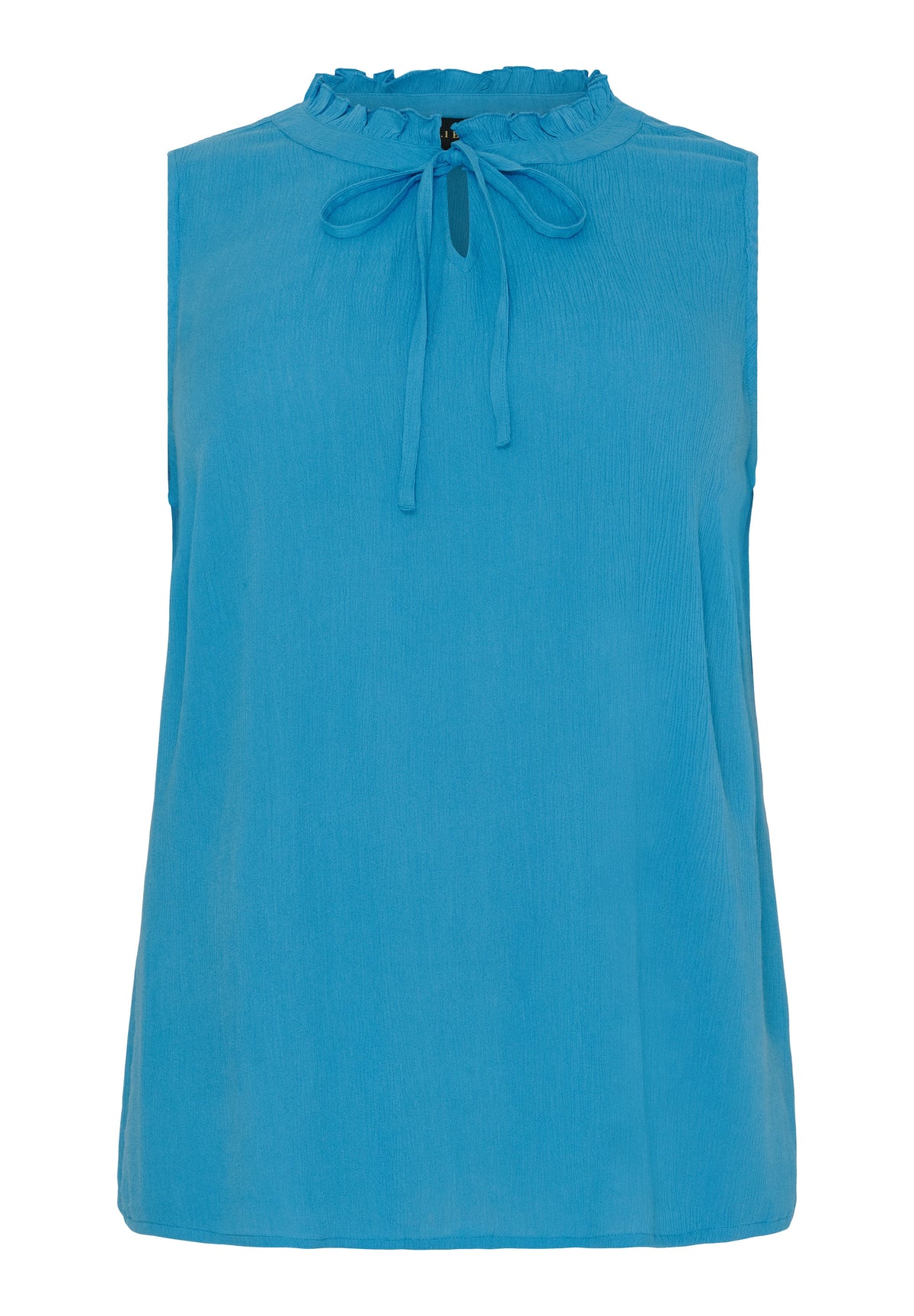 NO. 1 BY OX Top med bindebånd Tops Clear Blue