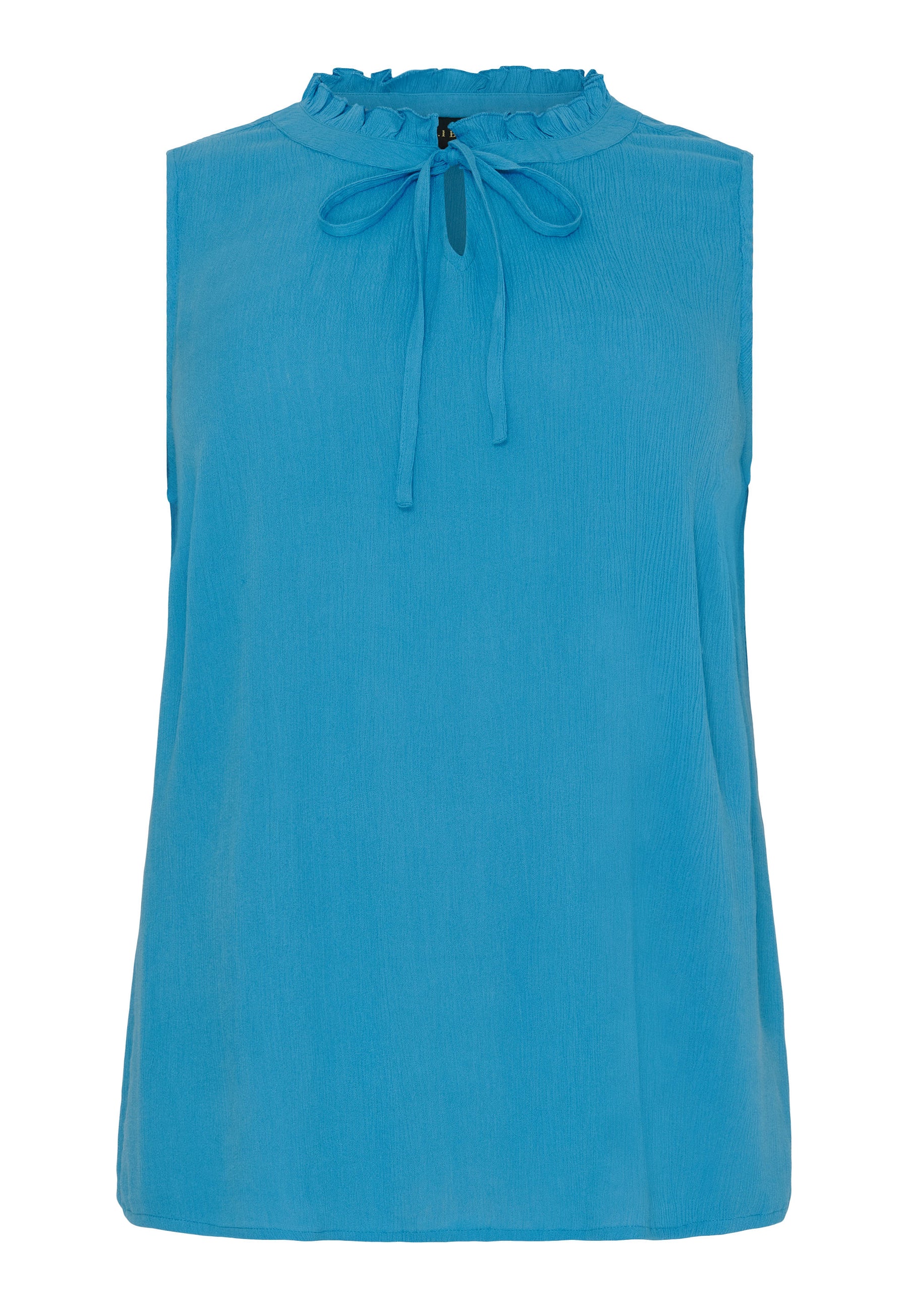 NO. 1 BY OX Top med bindebånd Tops Clear Blue