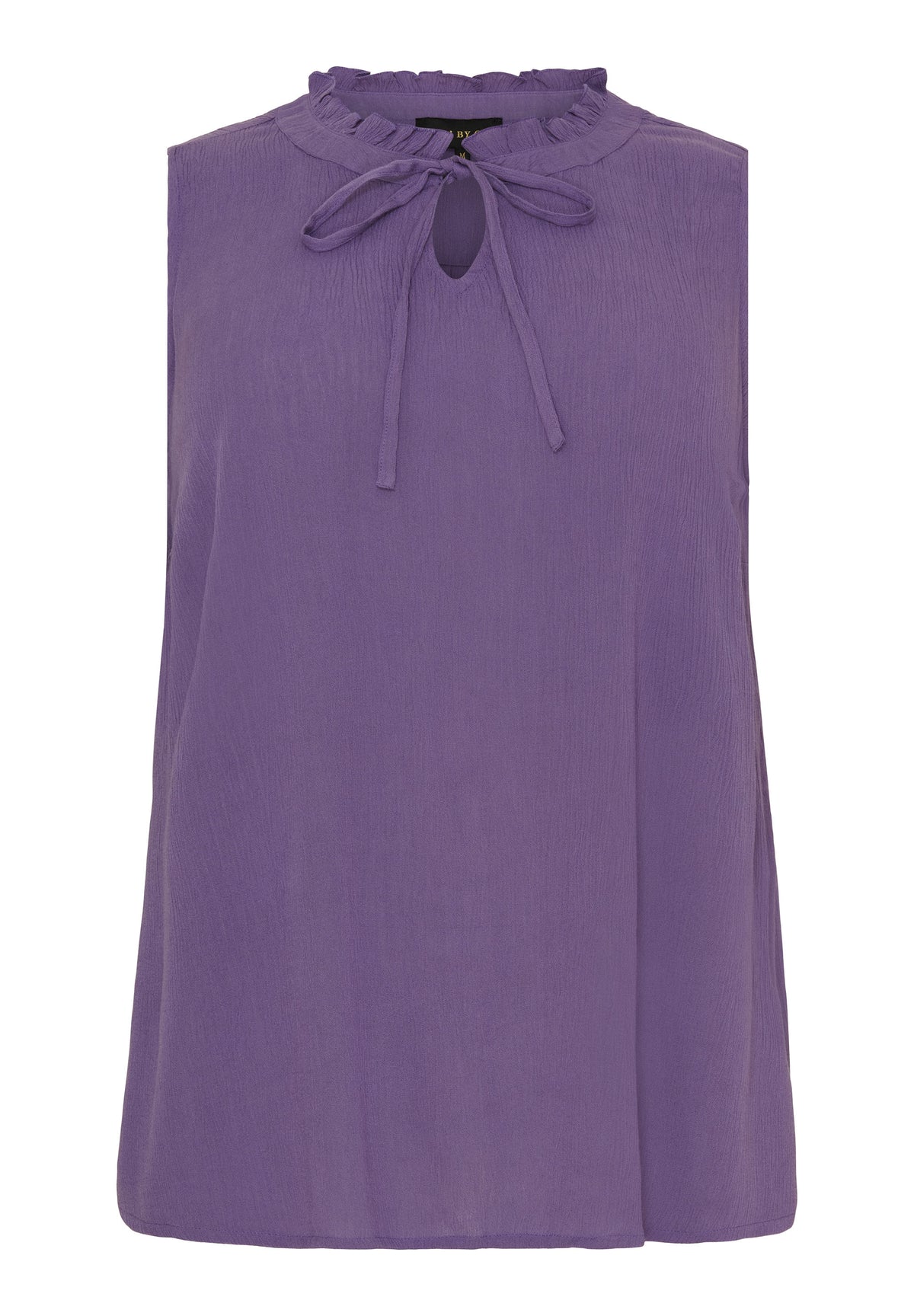 NO. 1 BY OX Top med bindebånd Tops Purple Sage