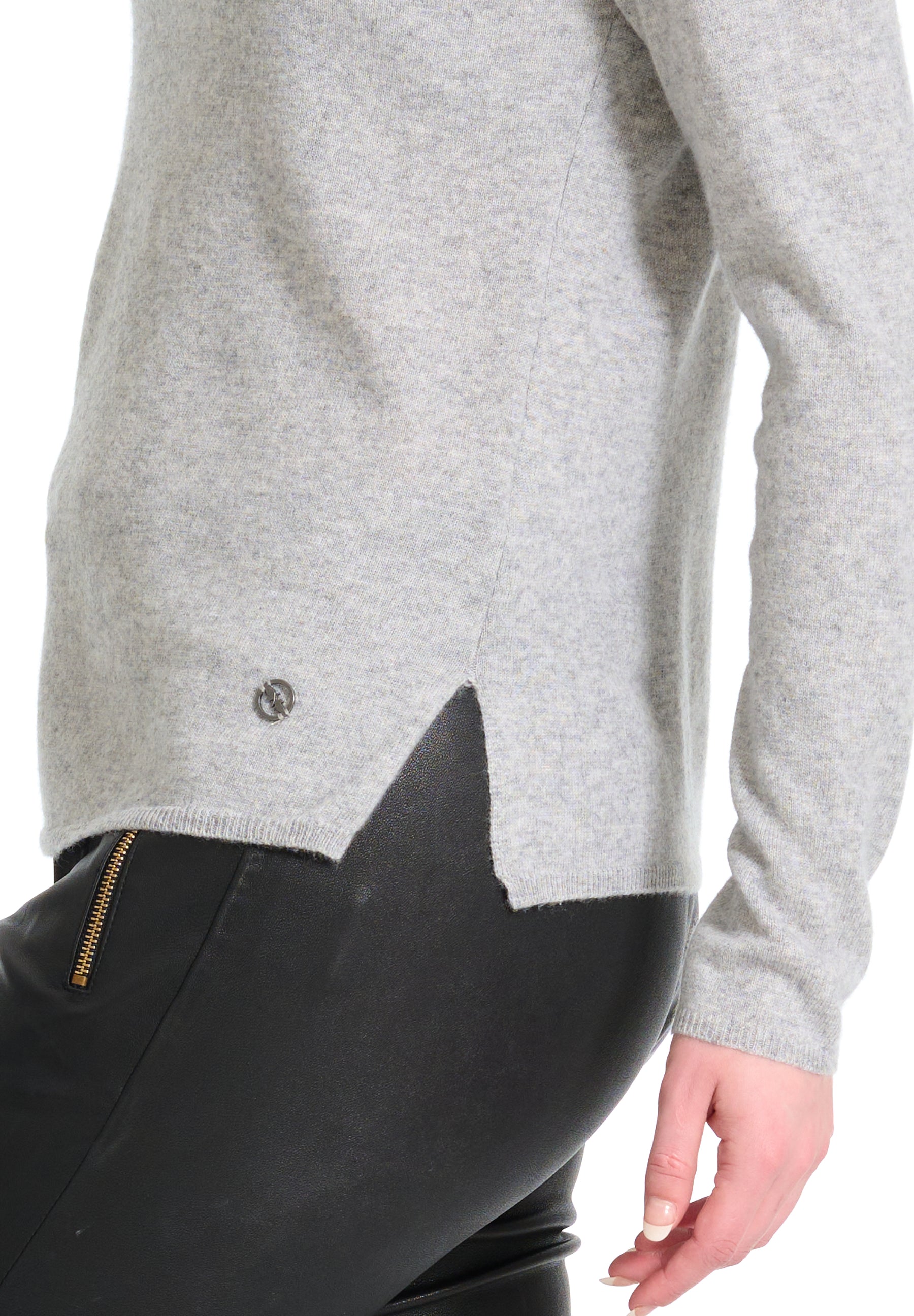 BTFCPH Turtleneck i cashmere blanding Pullovers Grå