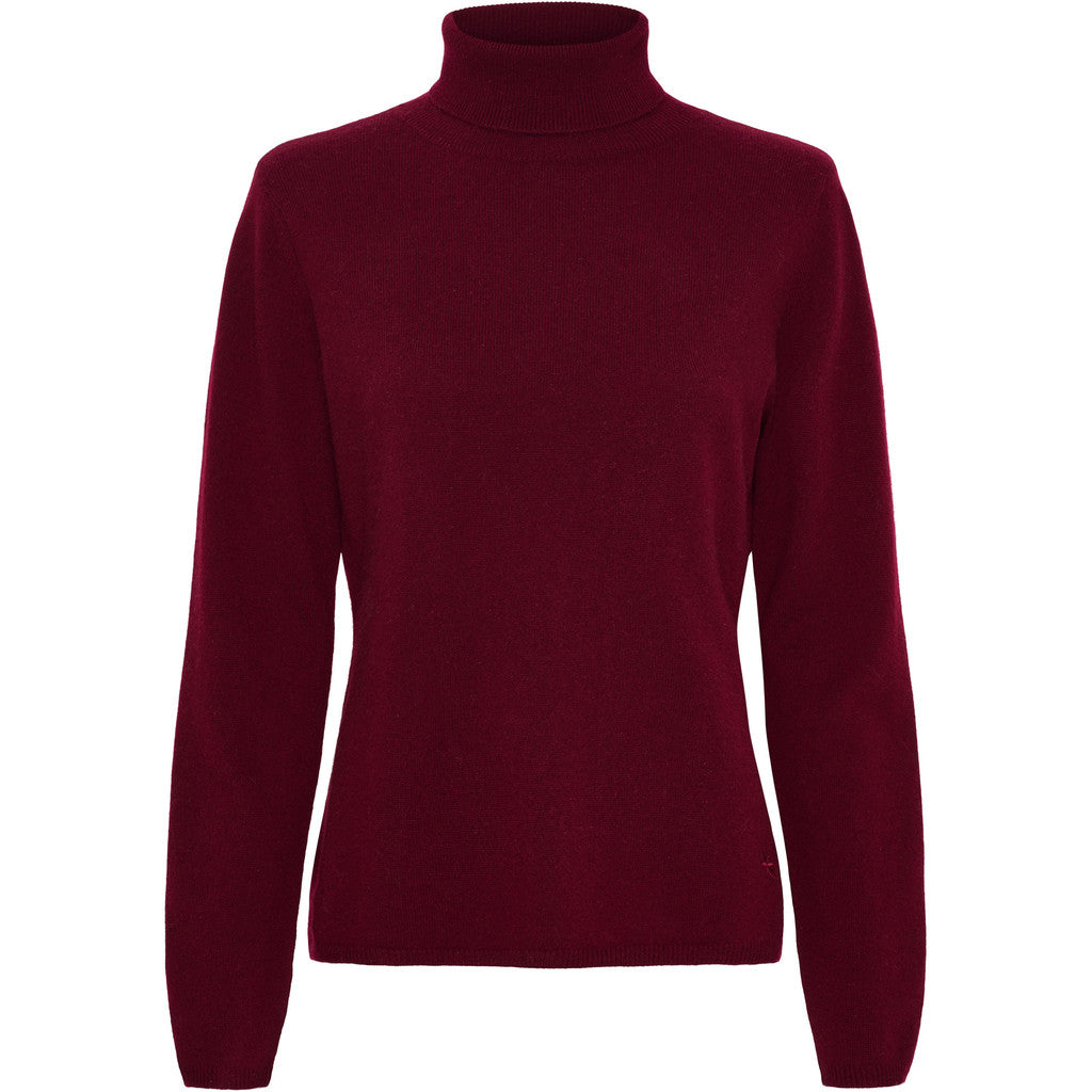 BTFCPH Turtleneck i cashmere blanding Pullovers Rød