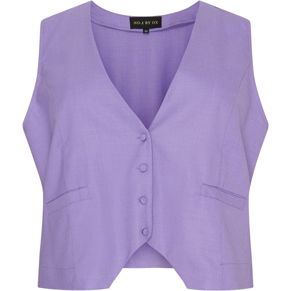 NO. 1 BY OX Vest Veste Light Purple
