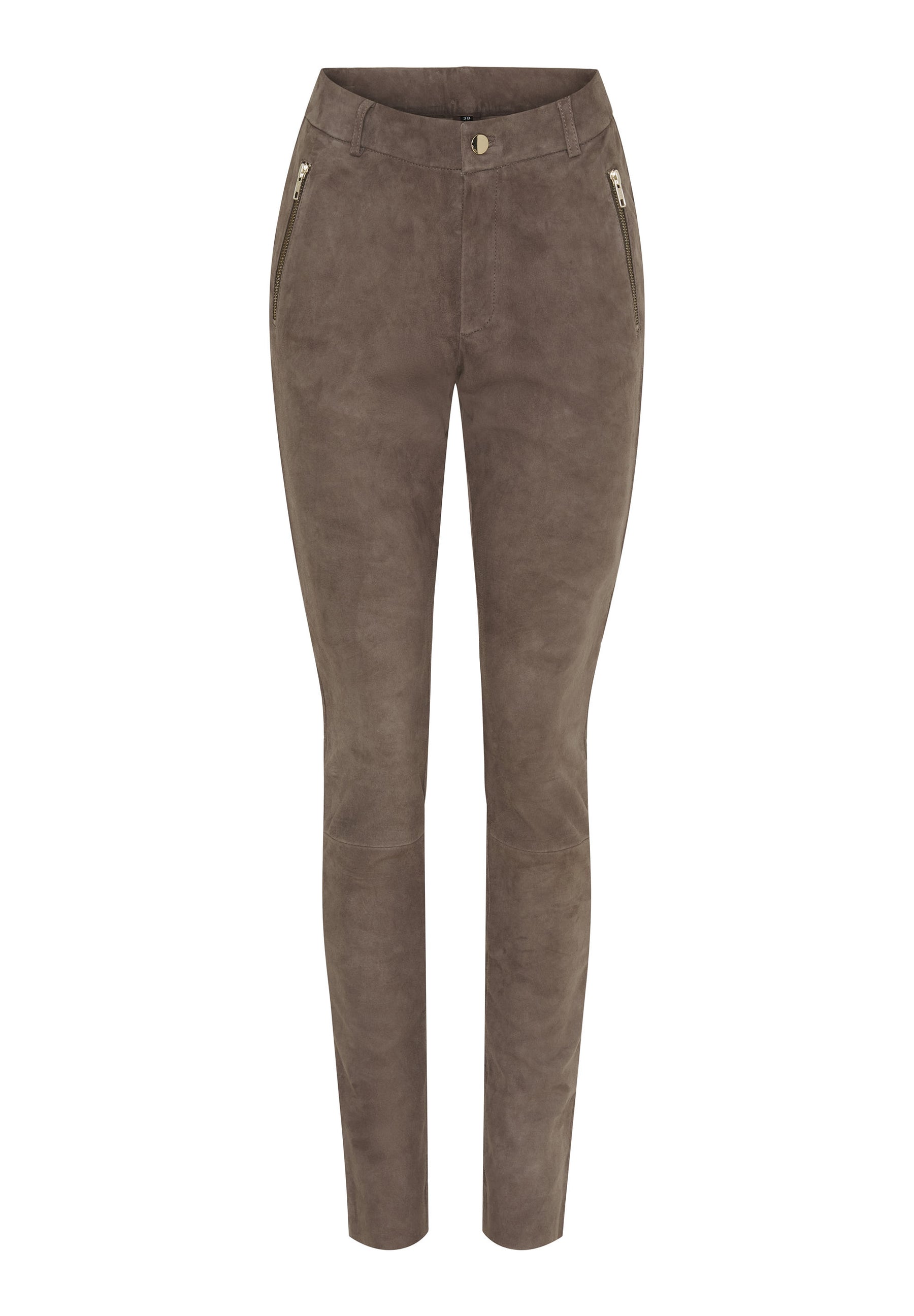 NOTYZ Ruskindsbukser Leggings grey w. light gold