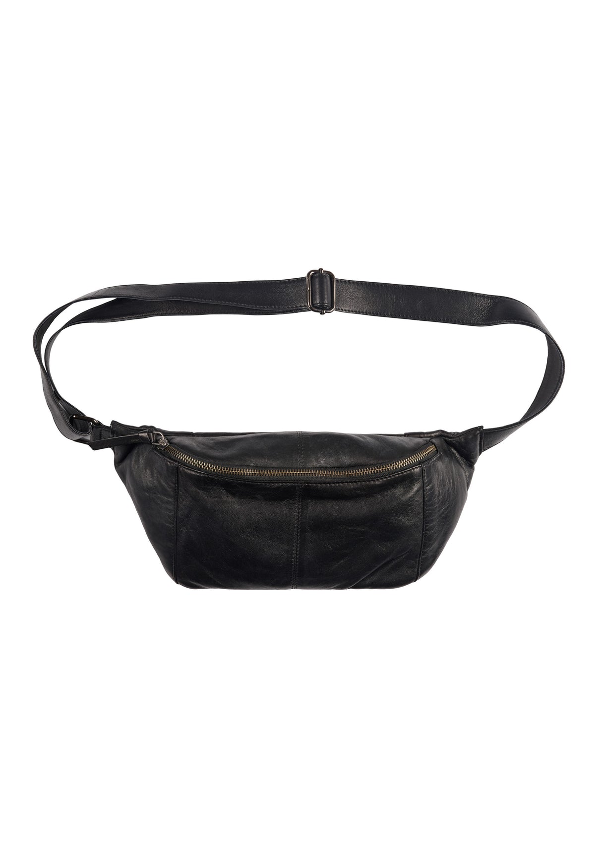 Orchid Bæltetaske i læder Tasker Sort