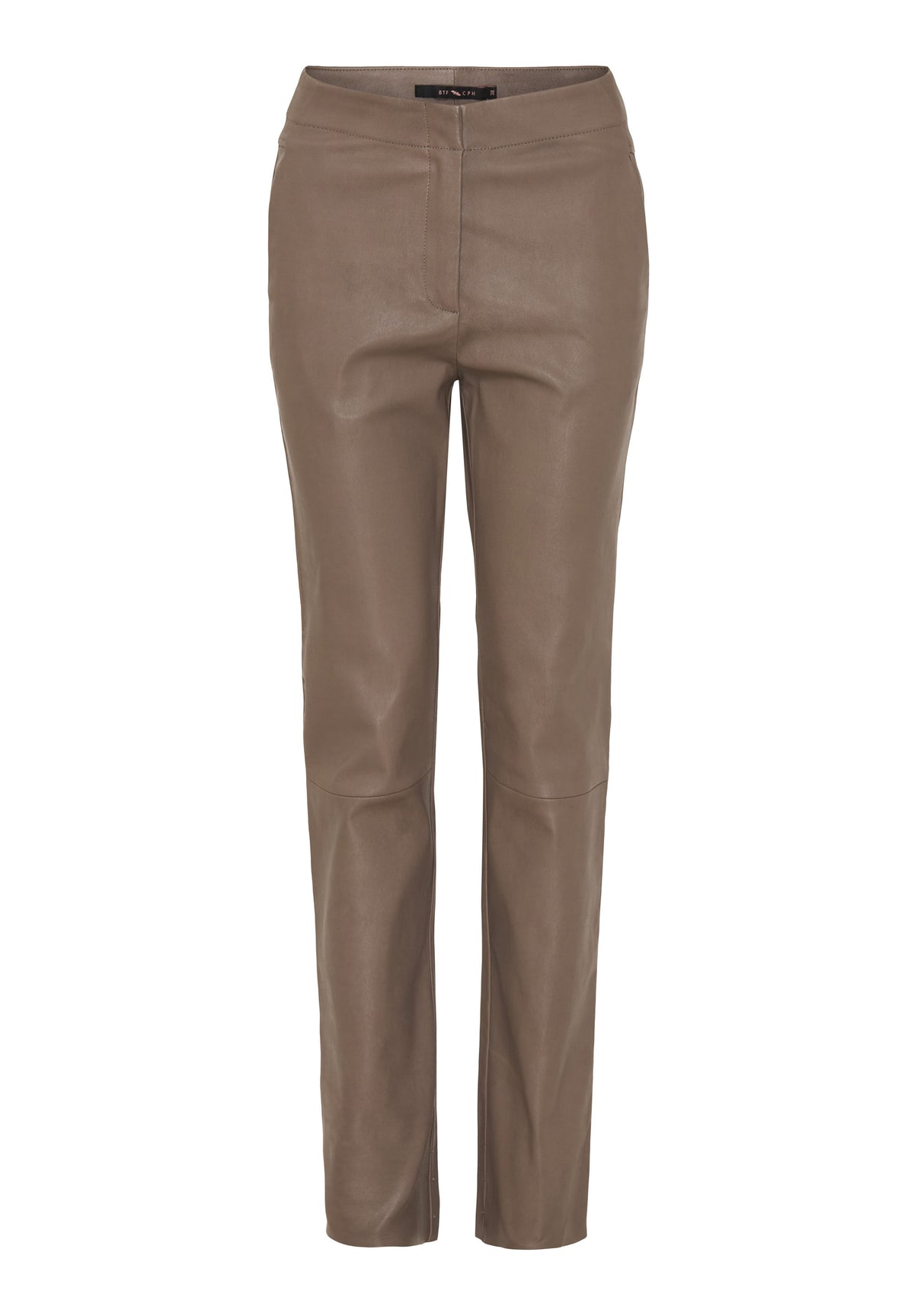 BTFCPH Bukser i læder Leggings Brun