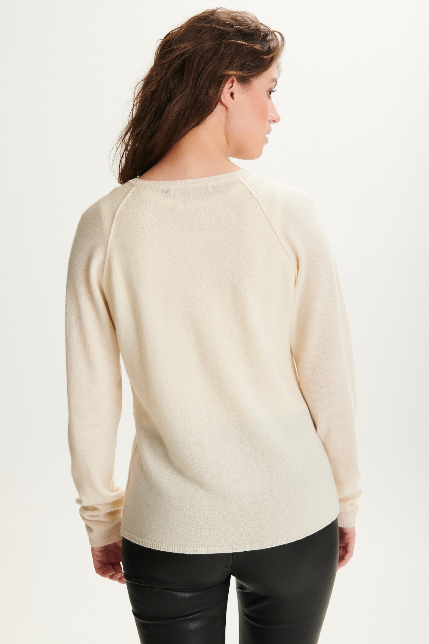 BTFCPH Cardigan i cashmere blanding Cardigans Hvid