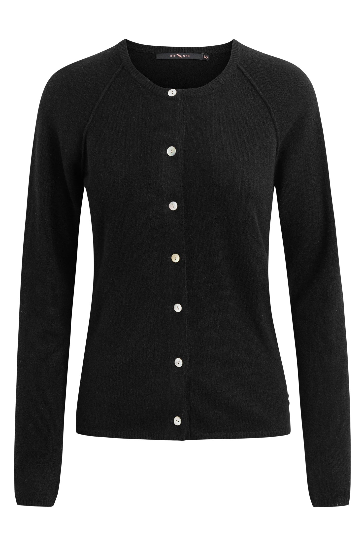 BTFCPH Cardigan i cashmere blanding Cardigans Sort