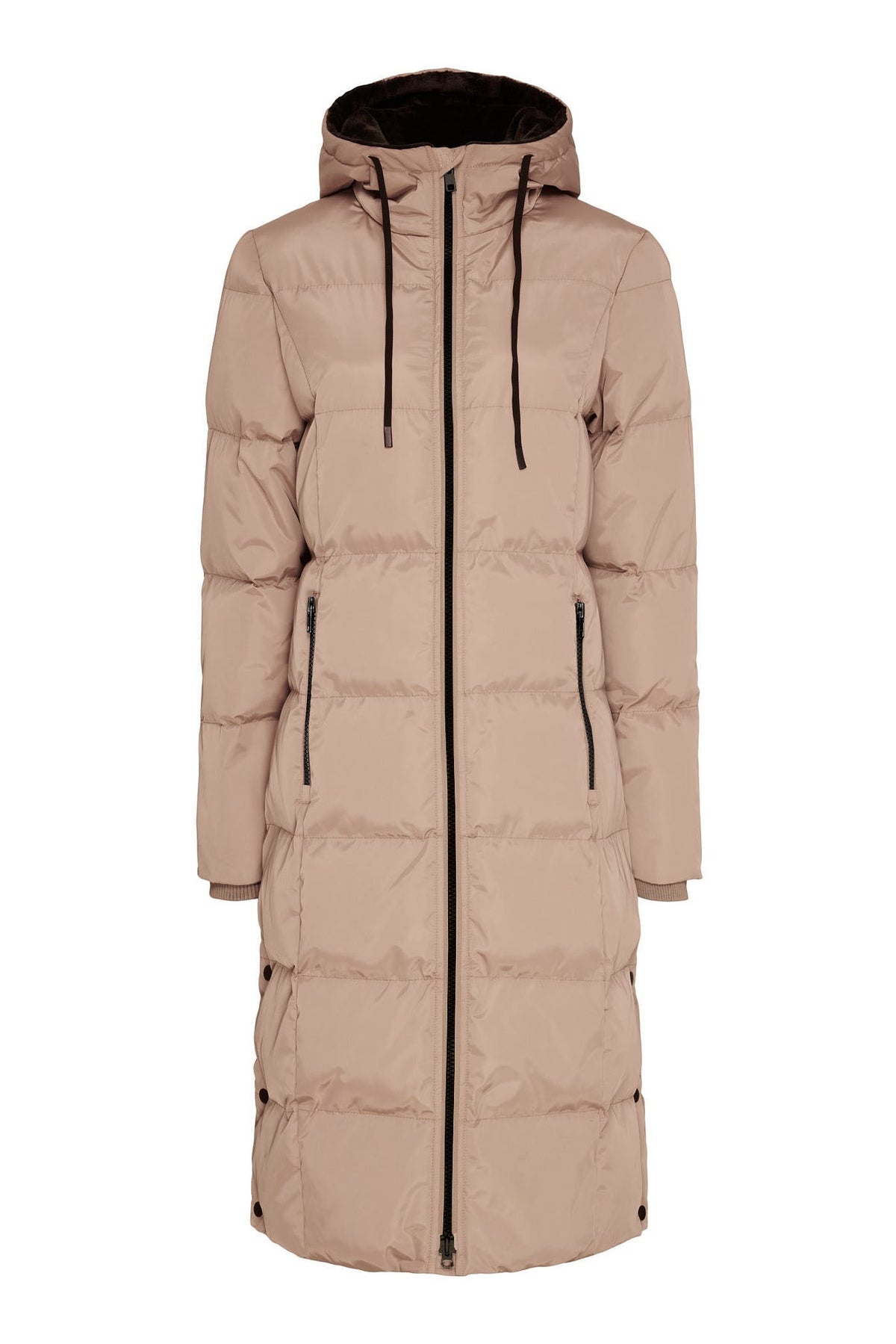 BTFCPH Lang quiltet frakke Frakker Beige