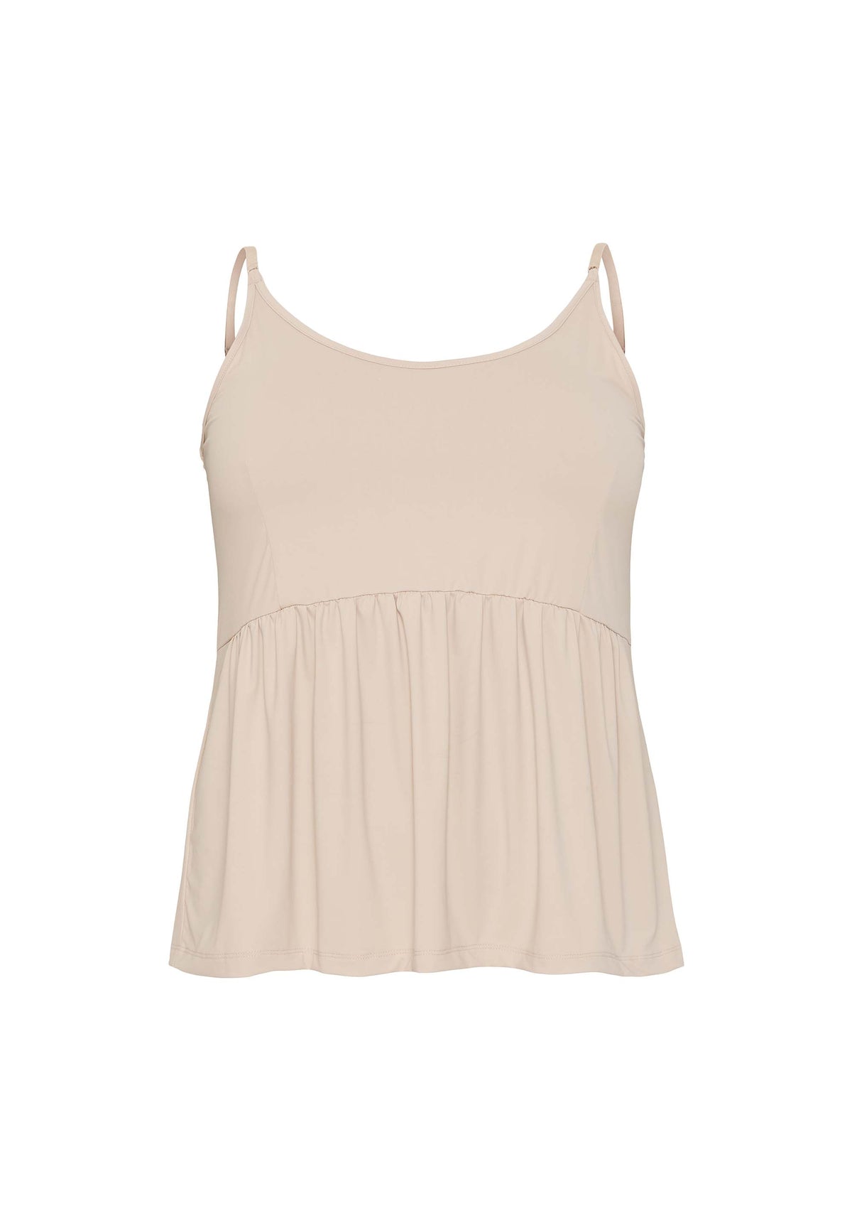 NO. 1 BY OX Top Bluser Beige