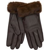 BTFCPH BTFADELINE Leather Gloves Handsker Brun