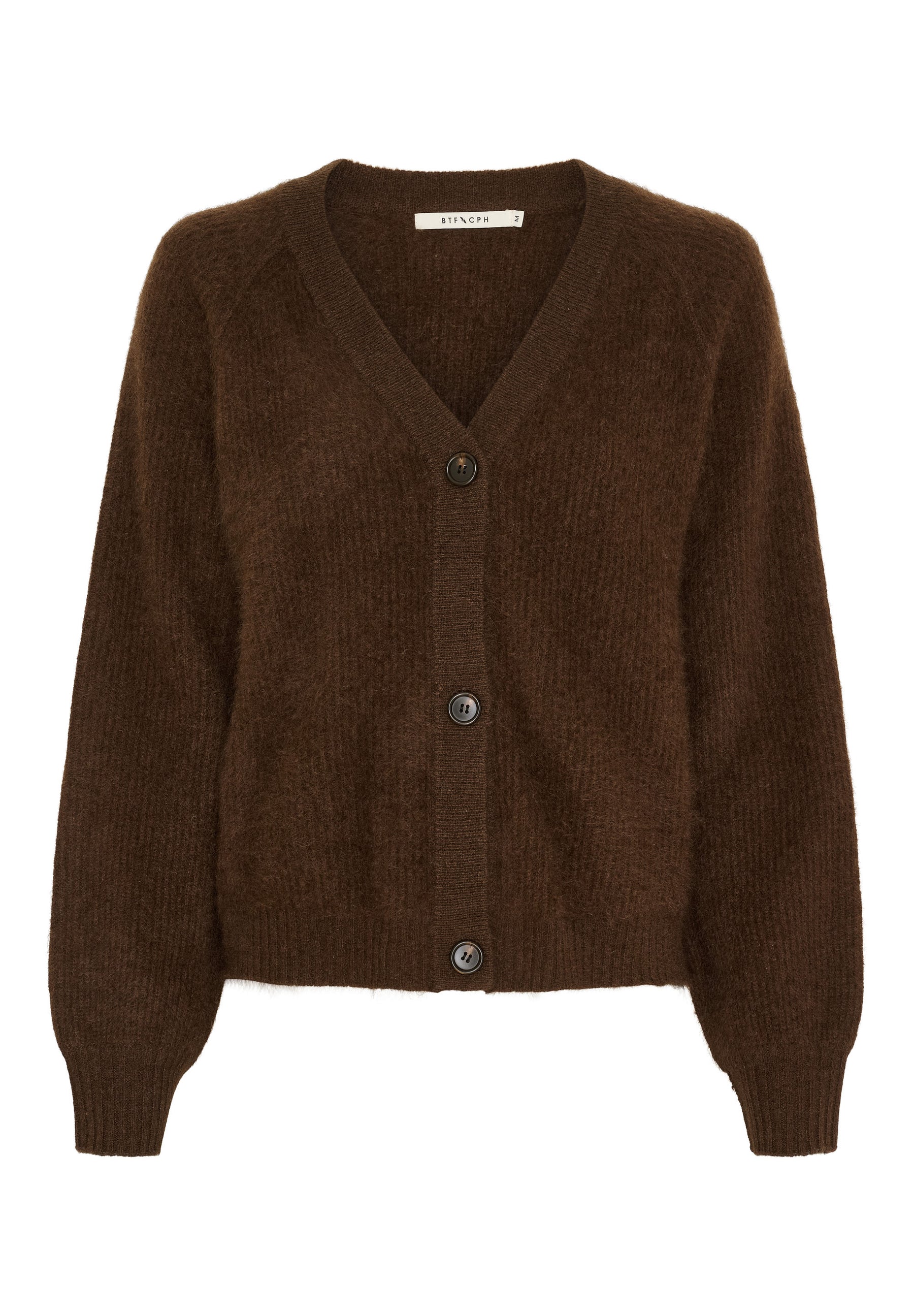 BTFCPH BTFADRIANA Yak Cardigan Cardigans Brun