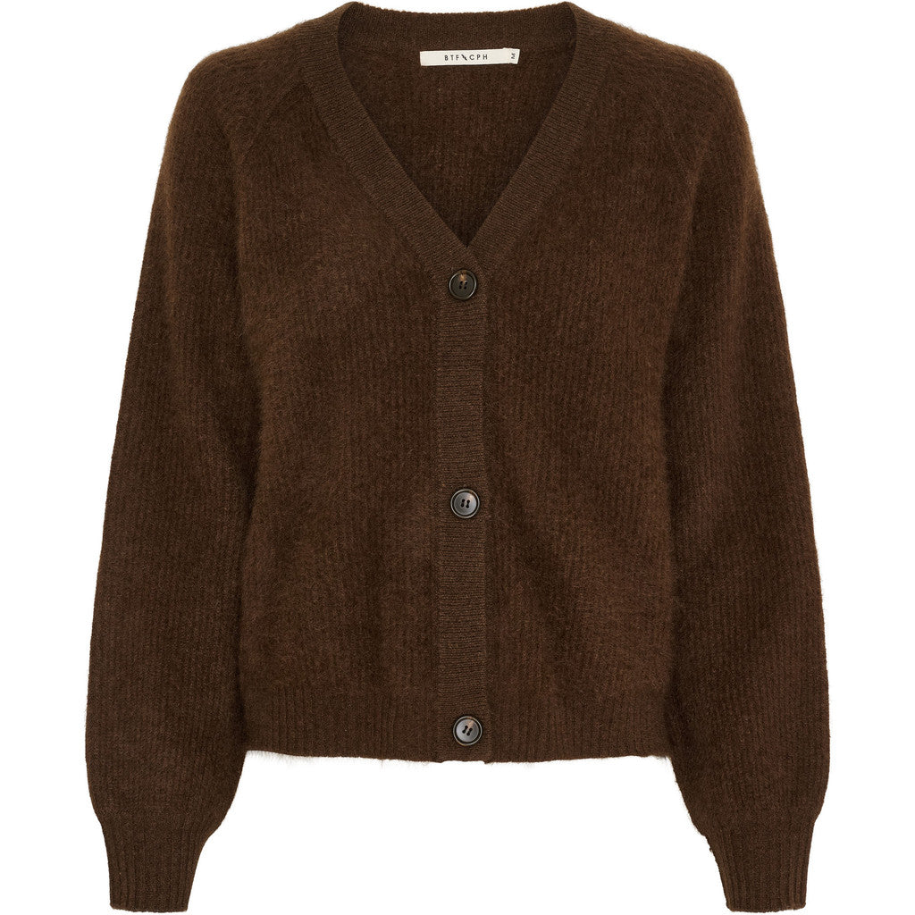 BTFCPH BTFADRIANA Yak Cardigan Cardigans Brun