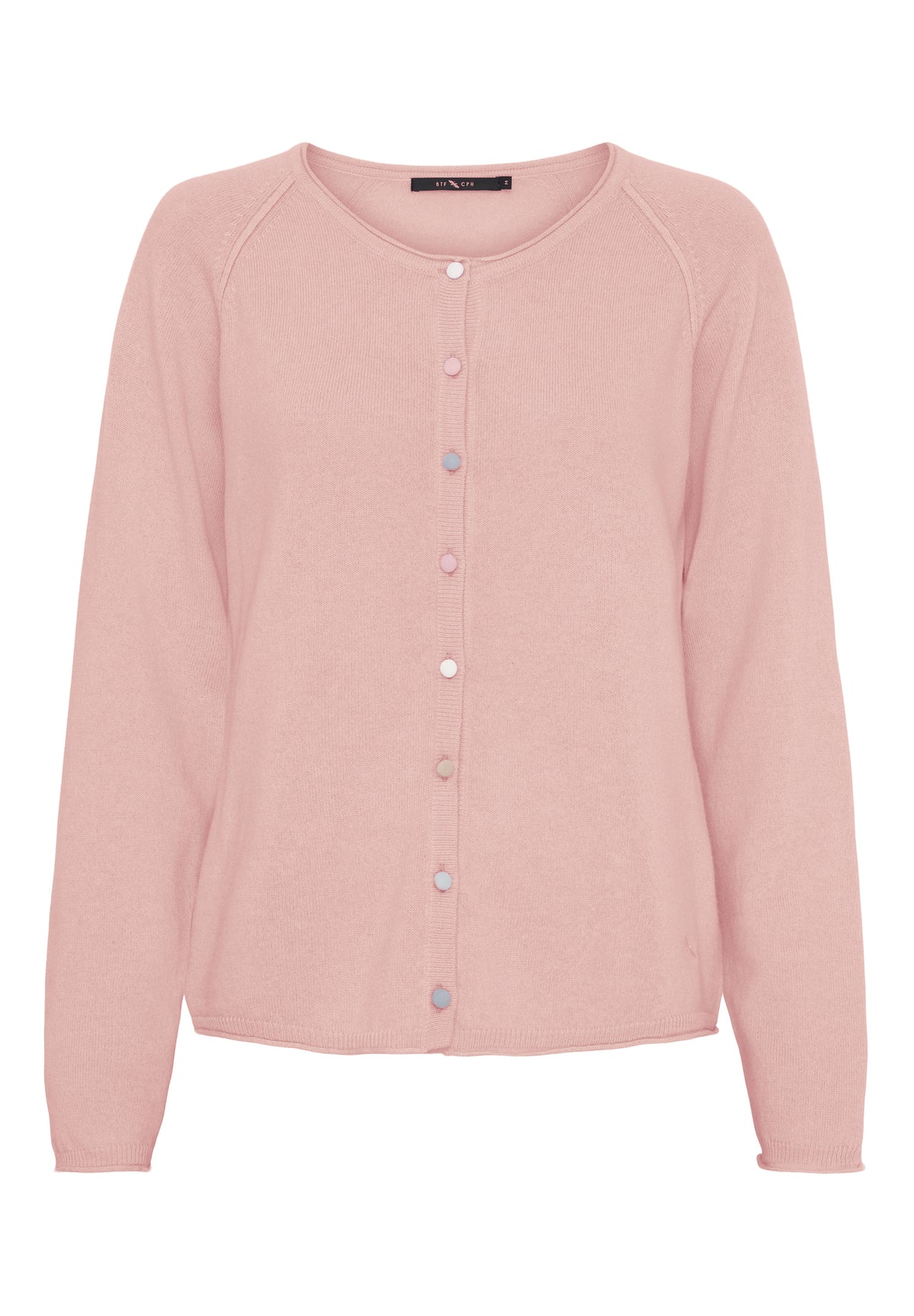 BTFCPH BTFALICE Cardigan i cashmere blend Cardigans Rosa