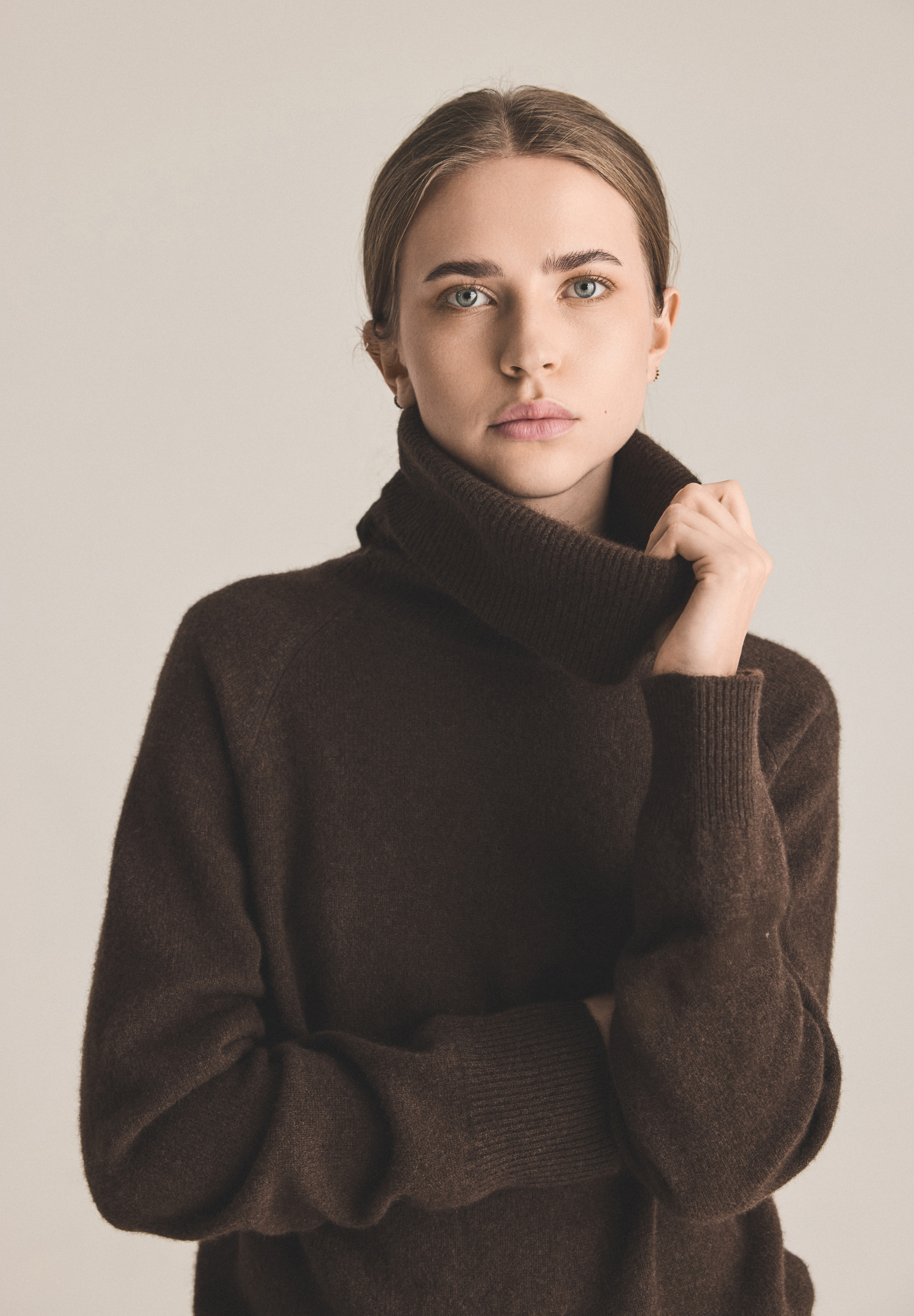 BTFCPH BTFALMA Yak Turtleneck Pullovers Brun