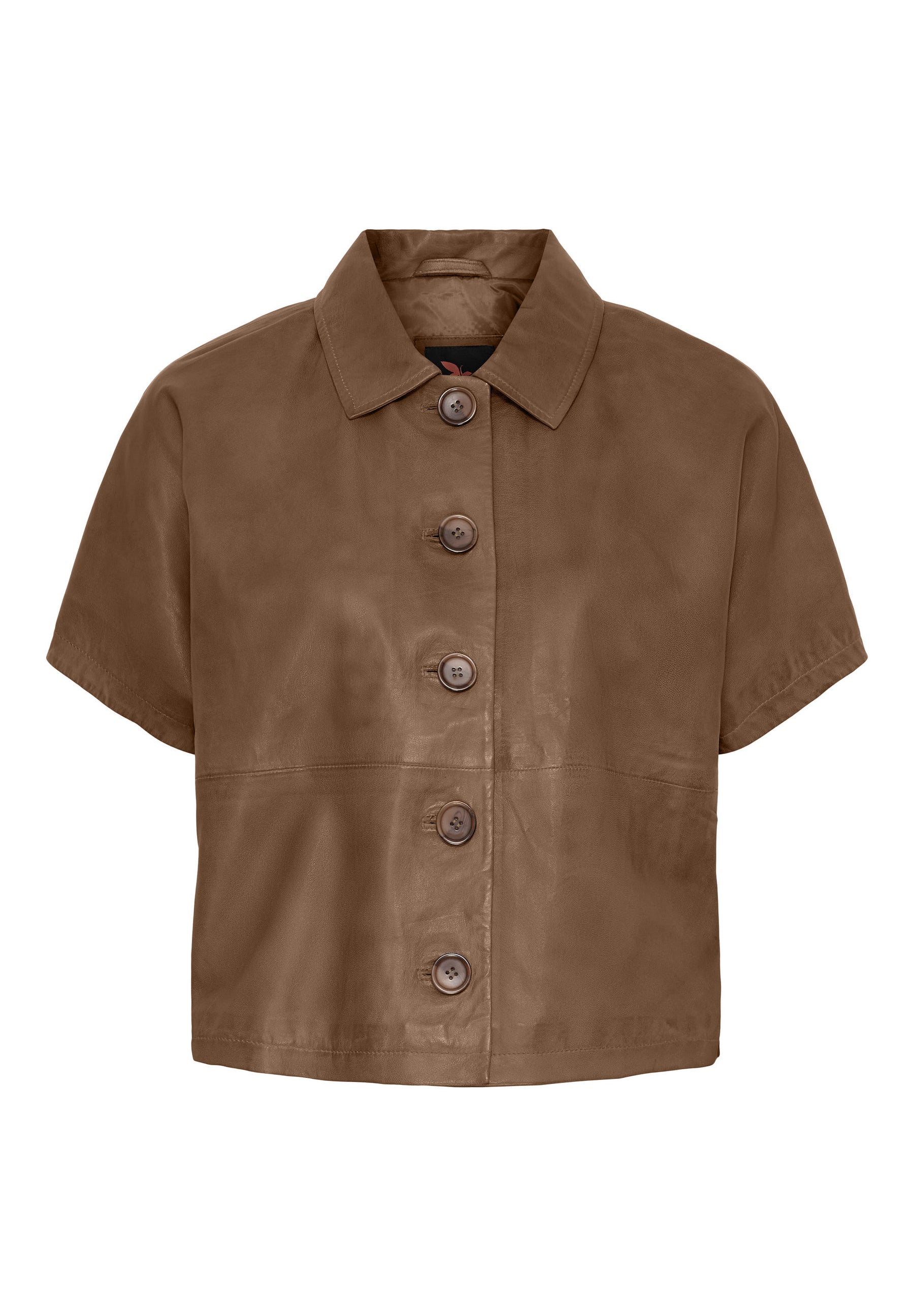 BTFCPH BTFANYA Læderjakke Jakker Nude Brown