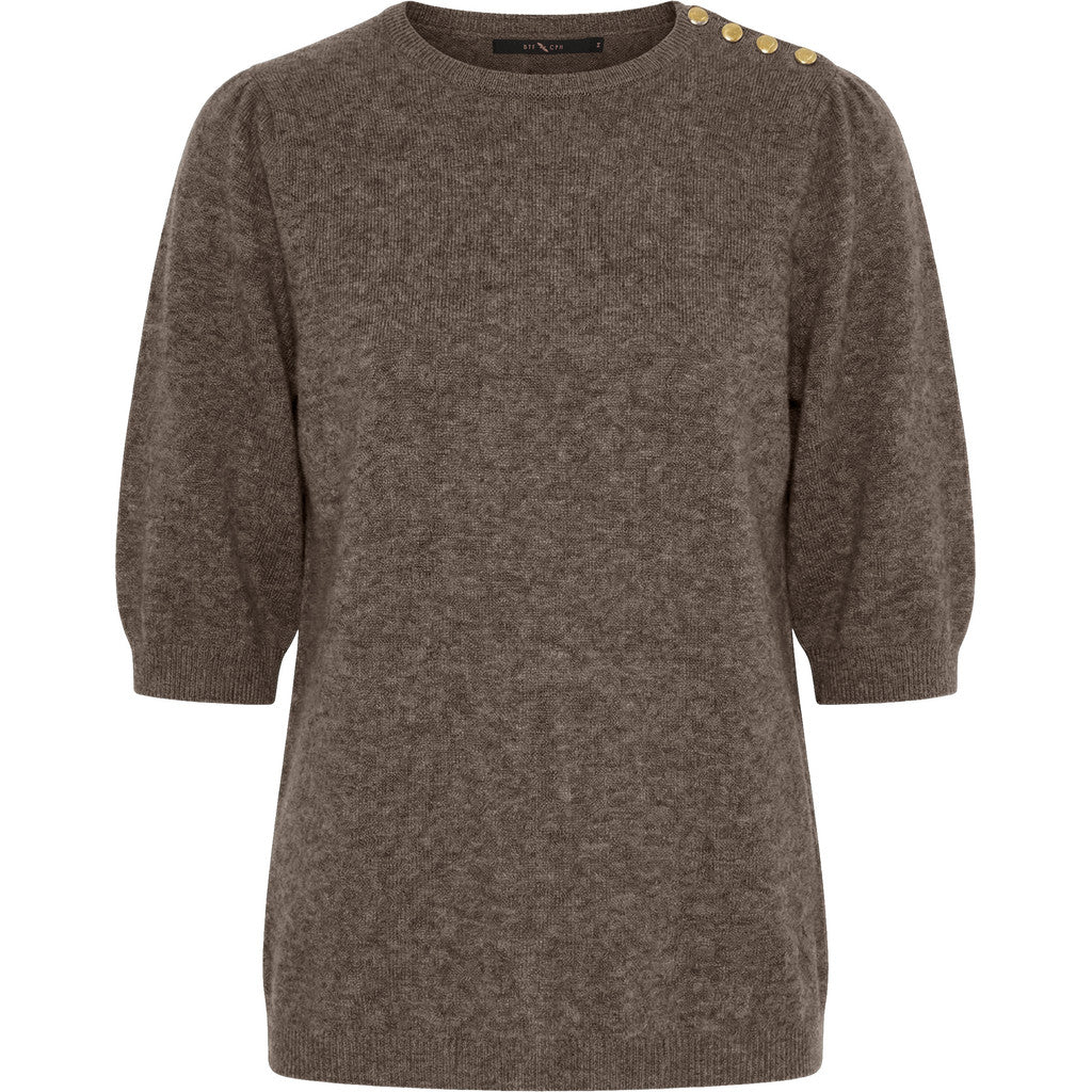 BTFCPH BTFASTA Cashmere Pullover Pullovers Dark Brown Melange