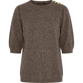 BTFCPH BTFASTA Cashmere Pullover Pullovers Dark Brown Melange